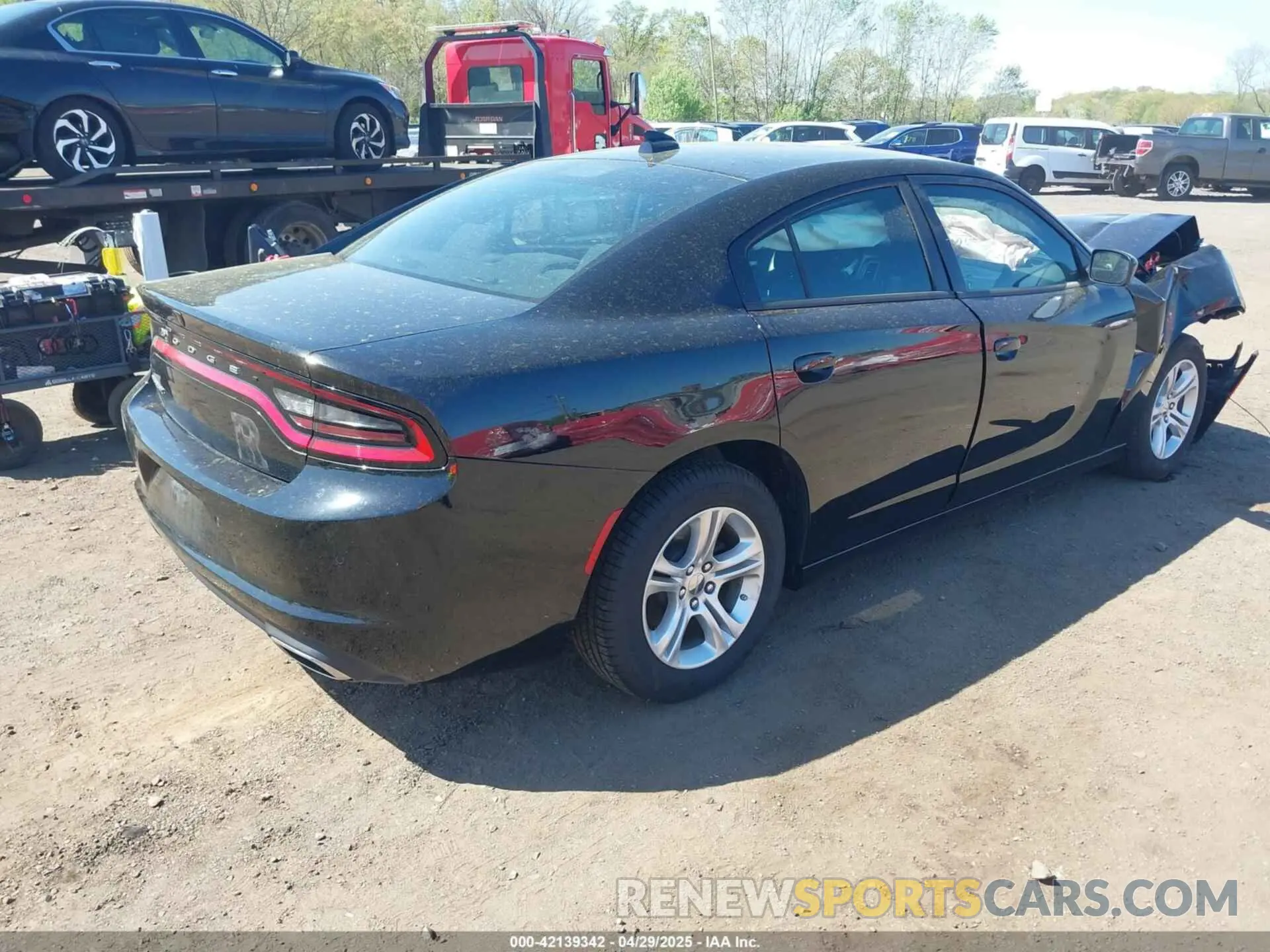 4 Photograph of a damaged car 2C3CDXBG5PH659755 DODGE CHARGER 2023