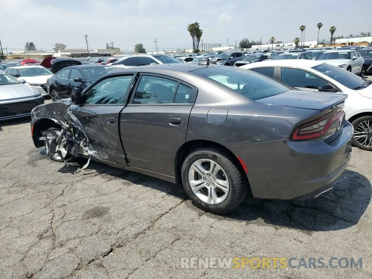 2 Photograph of a damaged car 2C3CDXBG5PH690956 DODGE CHARGER 2023