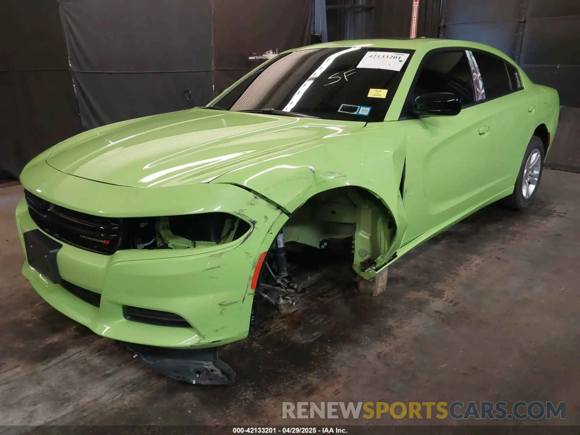 2 Фотография поврежденного автомобиля 2C3CDXBG5PH699432 DODGE CHARGER 2023