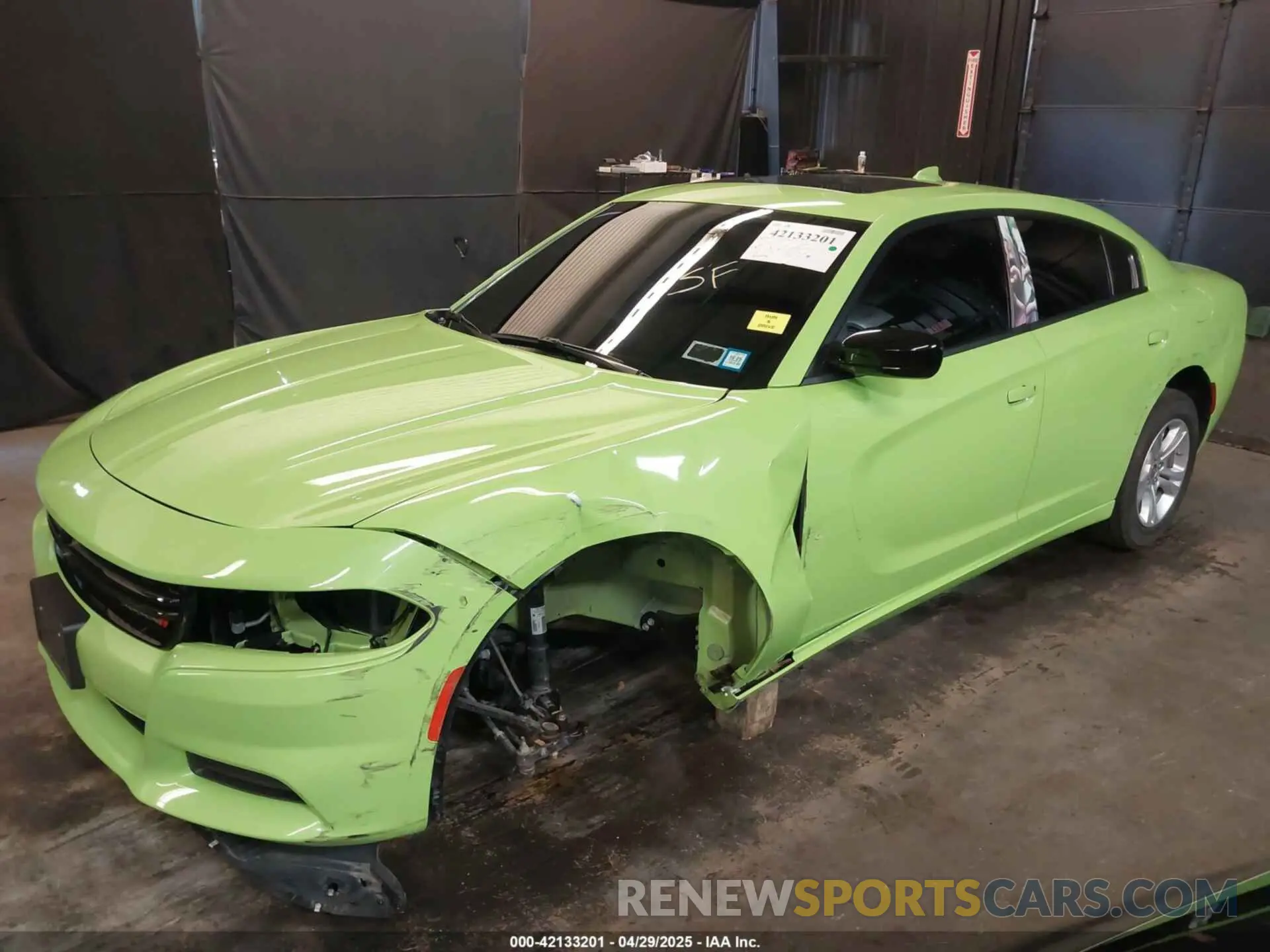 6 Фотография поврежденного автомобиля 2C3CDXBG5PH699432 DODGE CHARGER 2023