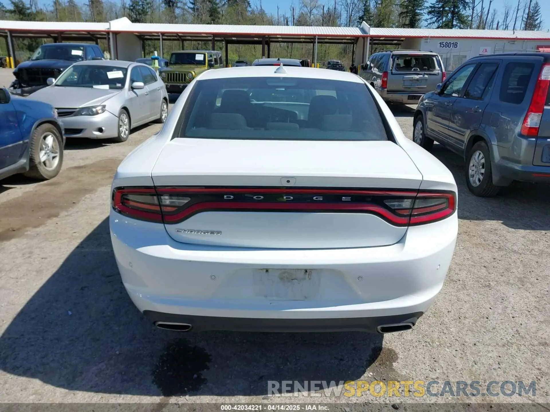 16 Фотография поврежденного автомобиля 2C3CDXBG6PH529984 DODGE CHARGER 2023