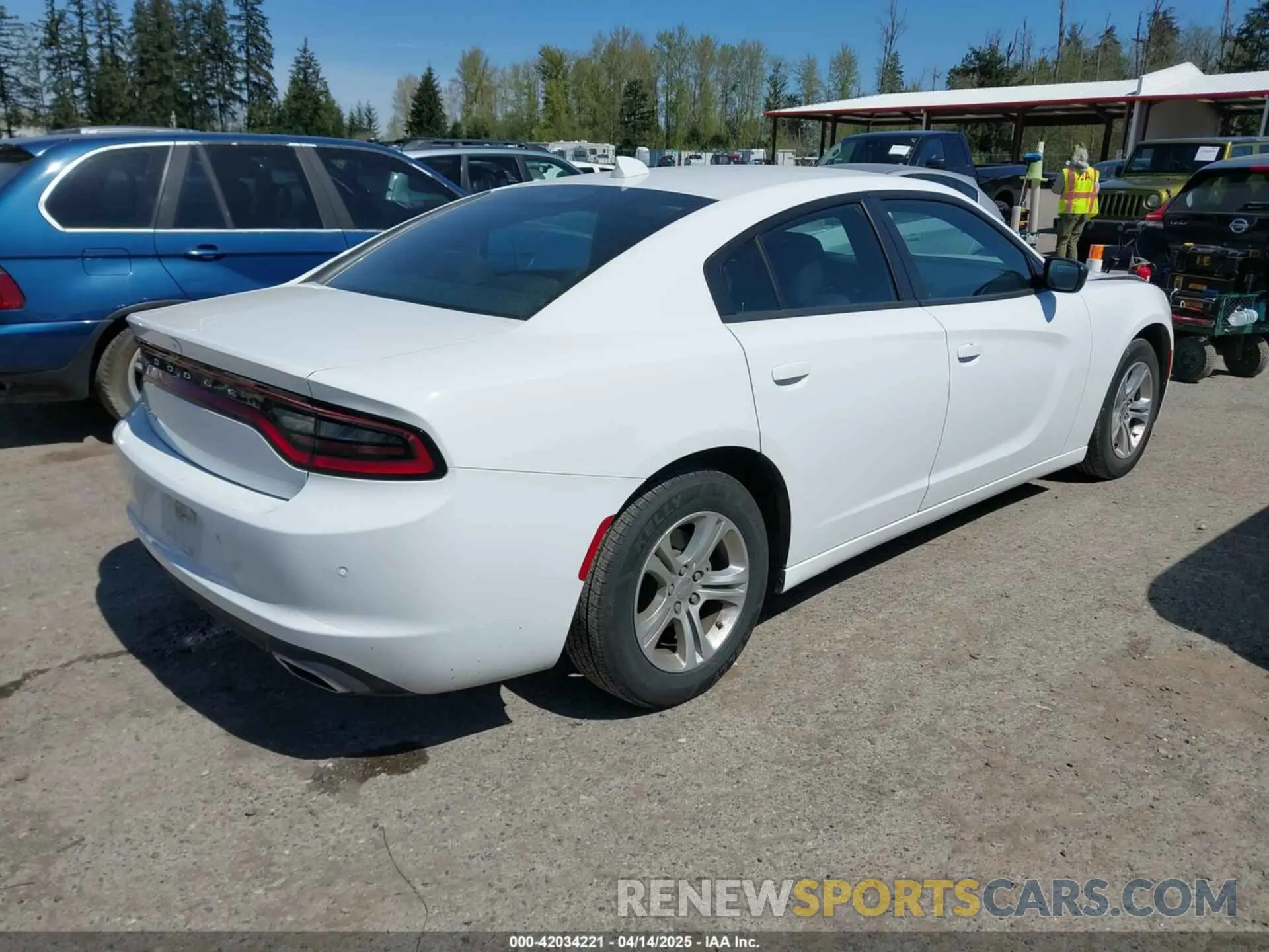 4 Фотография поврежденного автомобиля 2C3CDXBG6PH529984 DODGE CHARGER 2023
