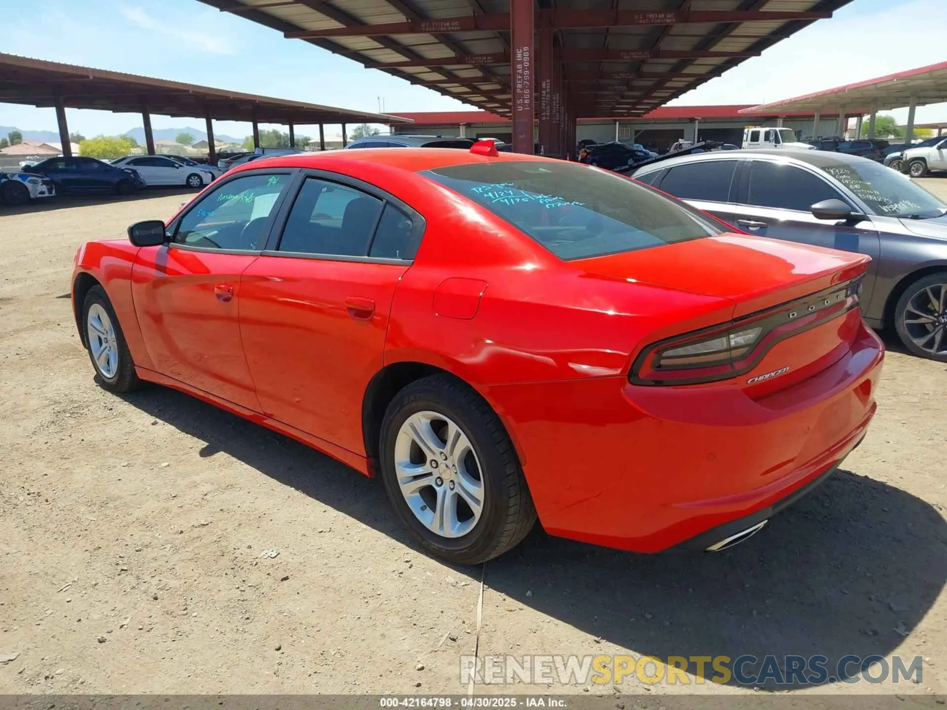 3 Photograph of a damaged car 2C3CDXBG6PH531430 DODGE CHARGER 2023