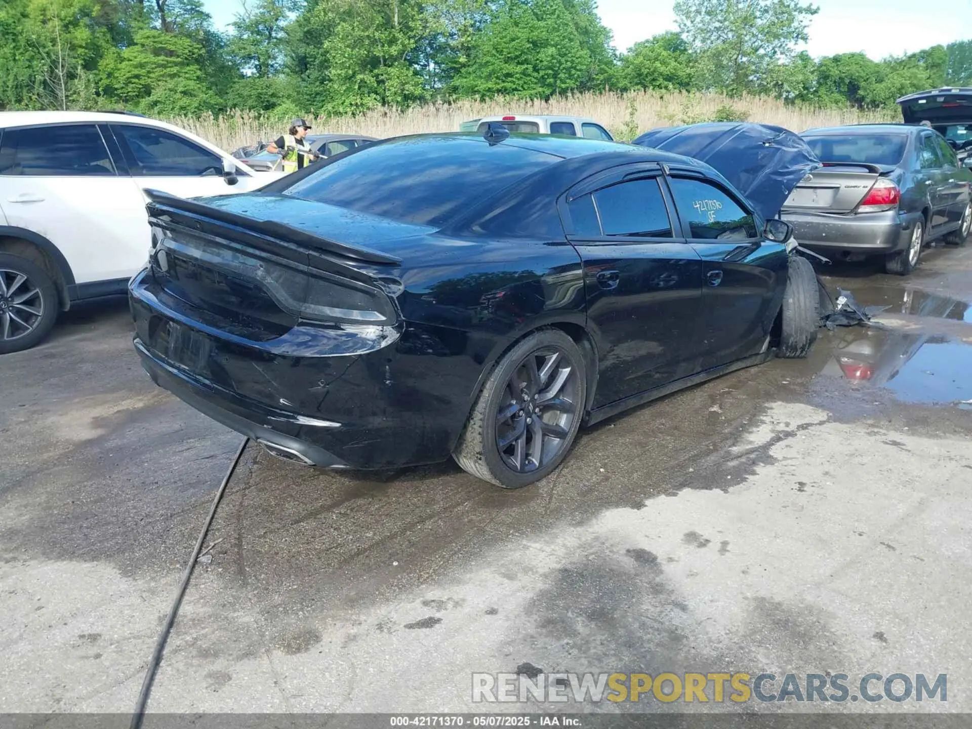 4 Photograph of a damaged car 2C3CDXBG6PH598948 DODGE CHARGER 2023
