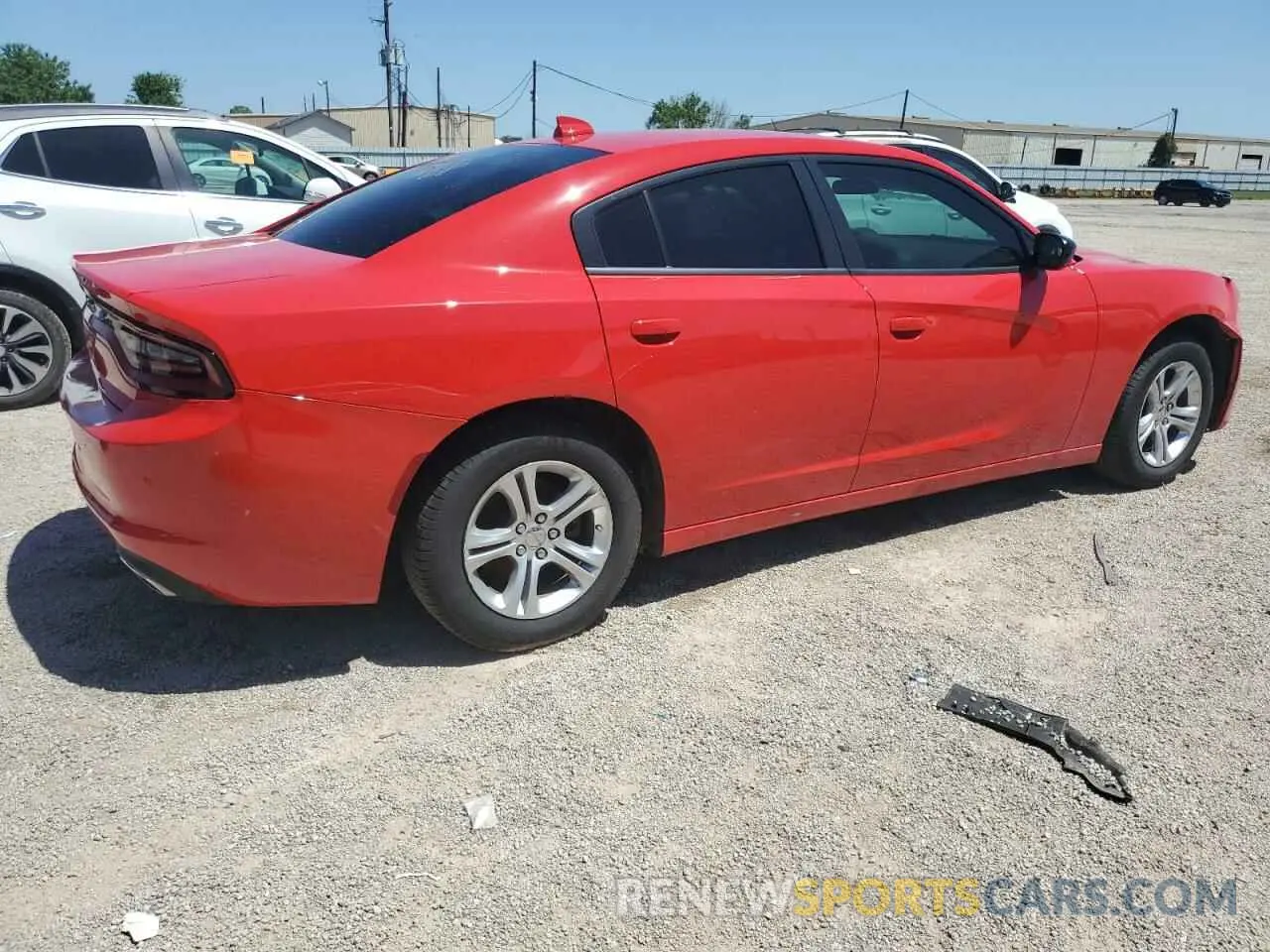 3 Photograph of a damaged car 2C3CDXBG6PH656962 DODGE CHARGER 2023