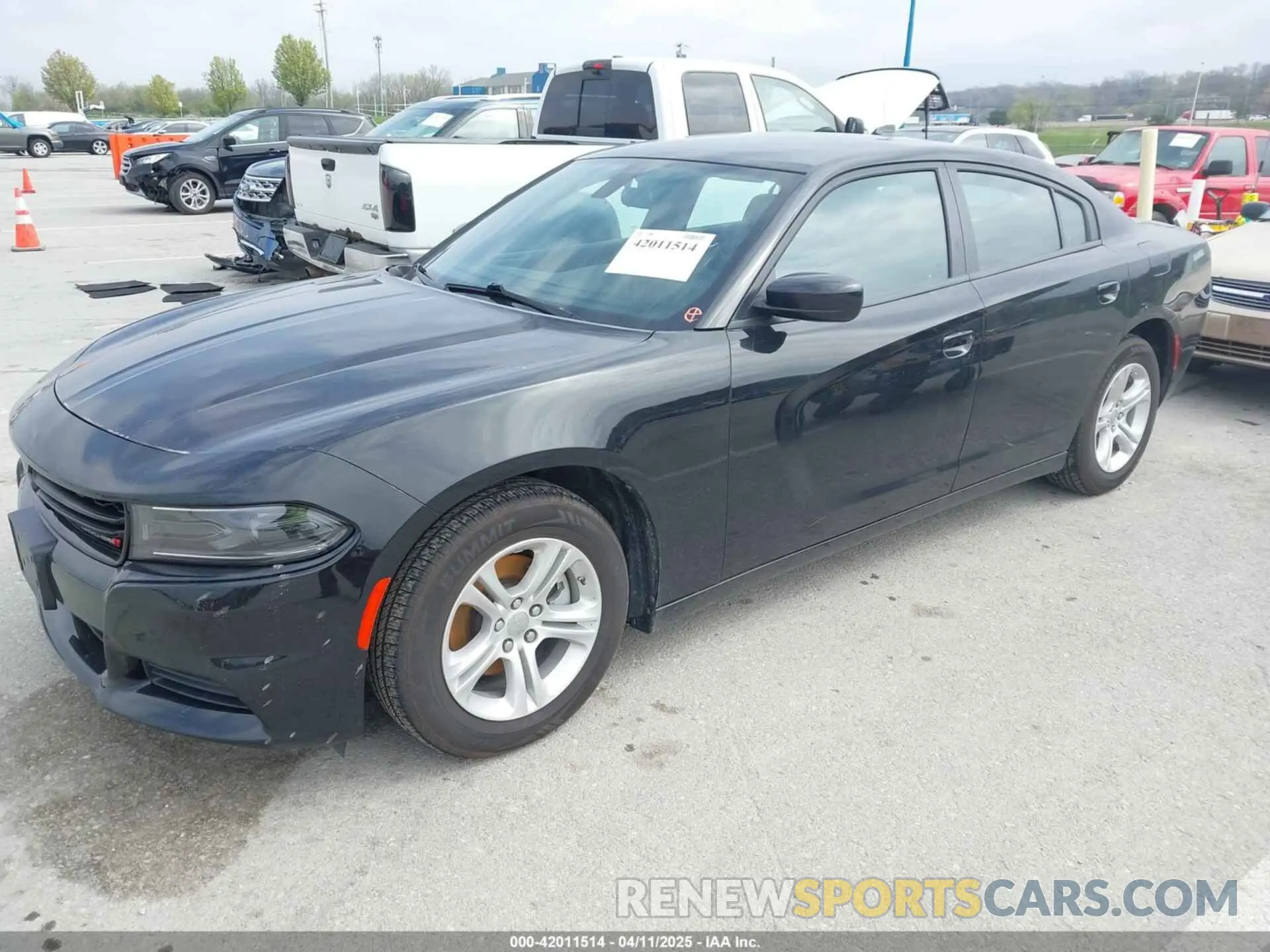 2 Photograph of a damaged car 2C3CDXBG7PH530075 DODGE CHARGER 2023