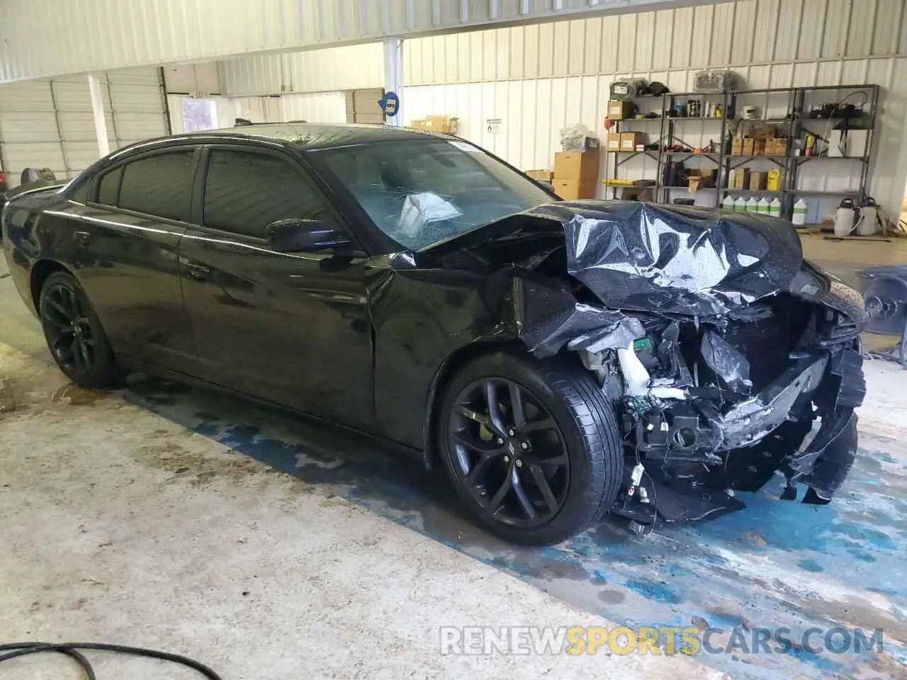 4 Фотография поврежденного автомобиля 2C3CDXBG7PH534675 DODGE CHARGER 2023