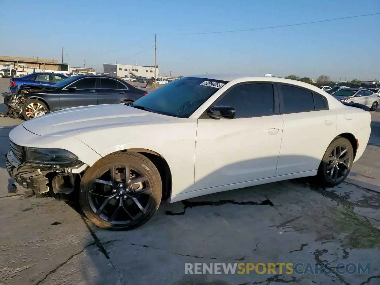 1 Photograph of a damaged car 2C3CDXBG7PH584072 DODGE CHARGER 2023