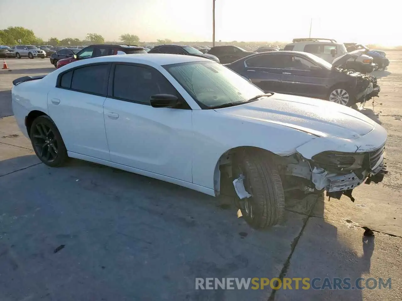 4 Photograph of a damaged car 2C3CDXBG7PH584072 DODGE CHARGER 2023