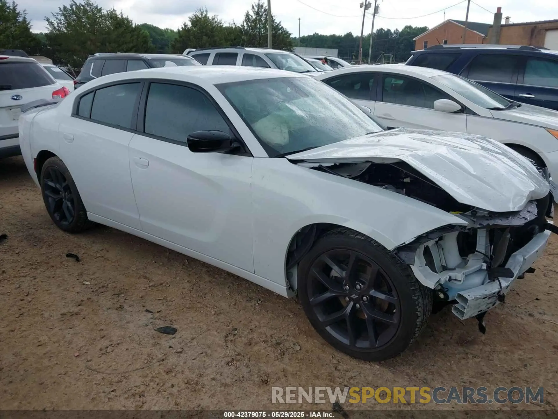 1 Photograph of a damaged car 2C3CDXBG7PH627549 DODGE CHARGER 2023
