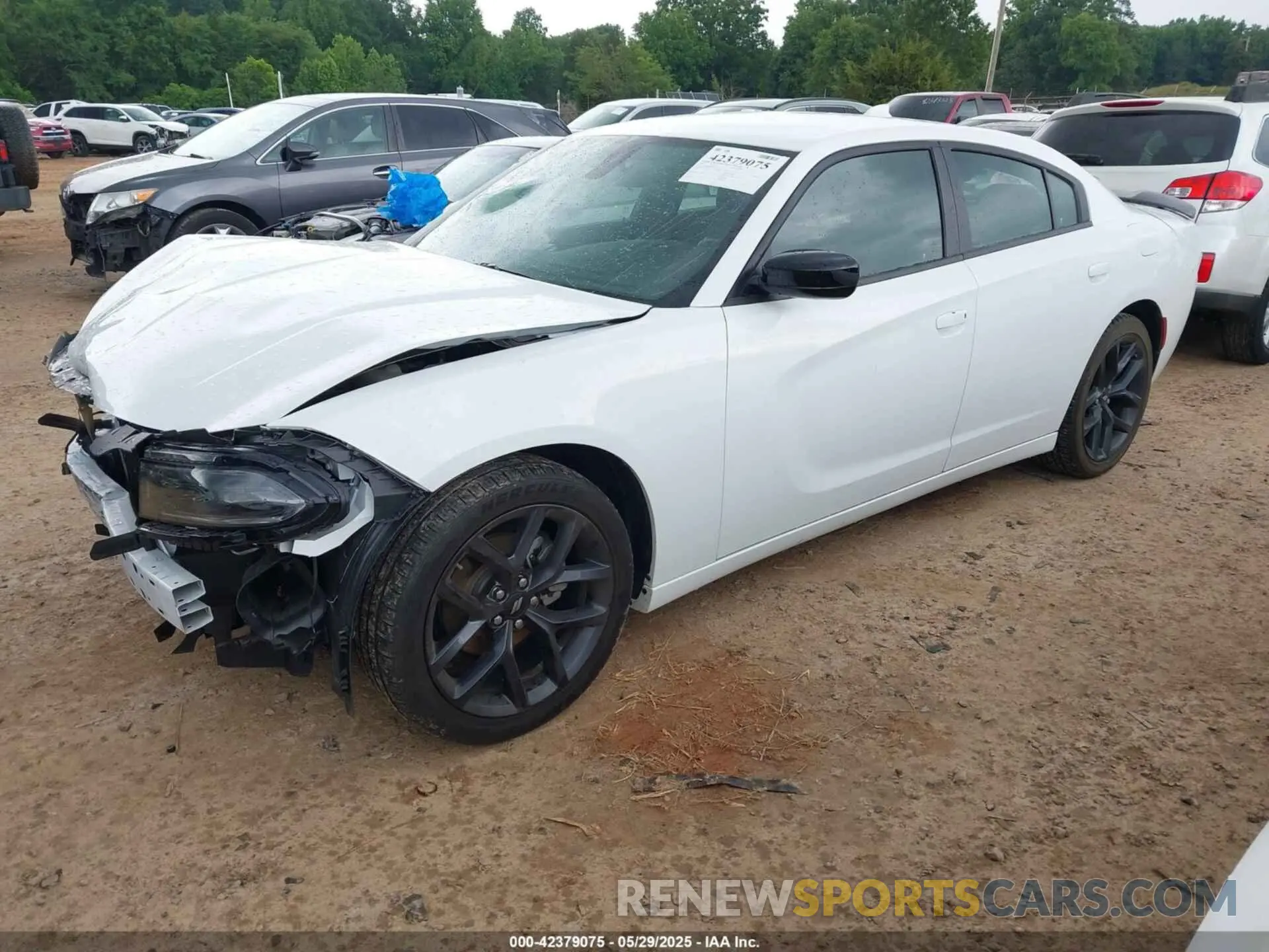 2 Photograph of a damaged car 2C3CDXBG7PH627549 DODGE CHARGER 2023