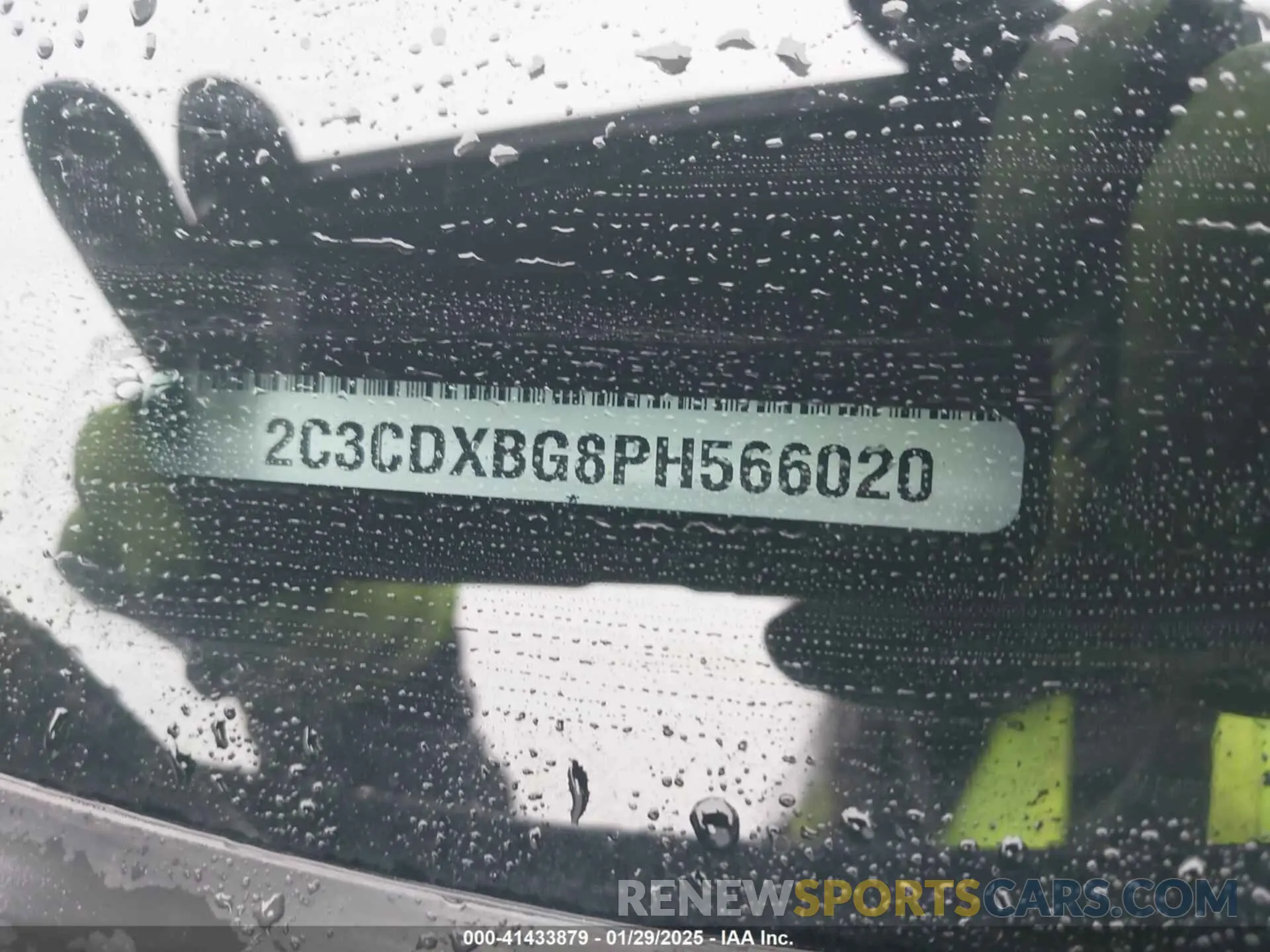 9 Фотография поврежденного автомобиля 2C3CDXBG8PH566020 DODGE CHARGER 2023