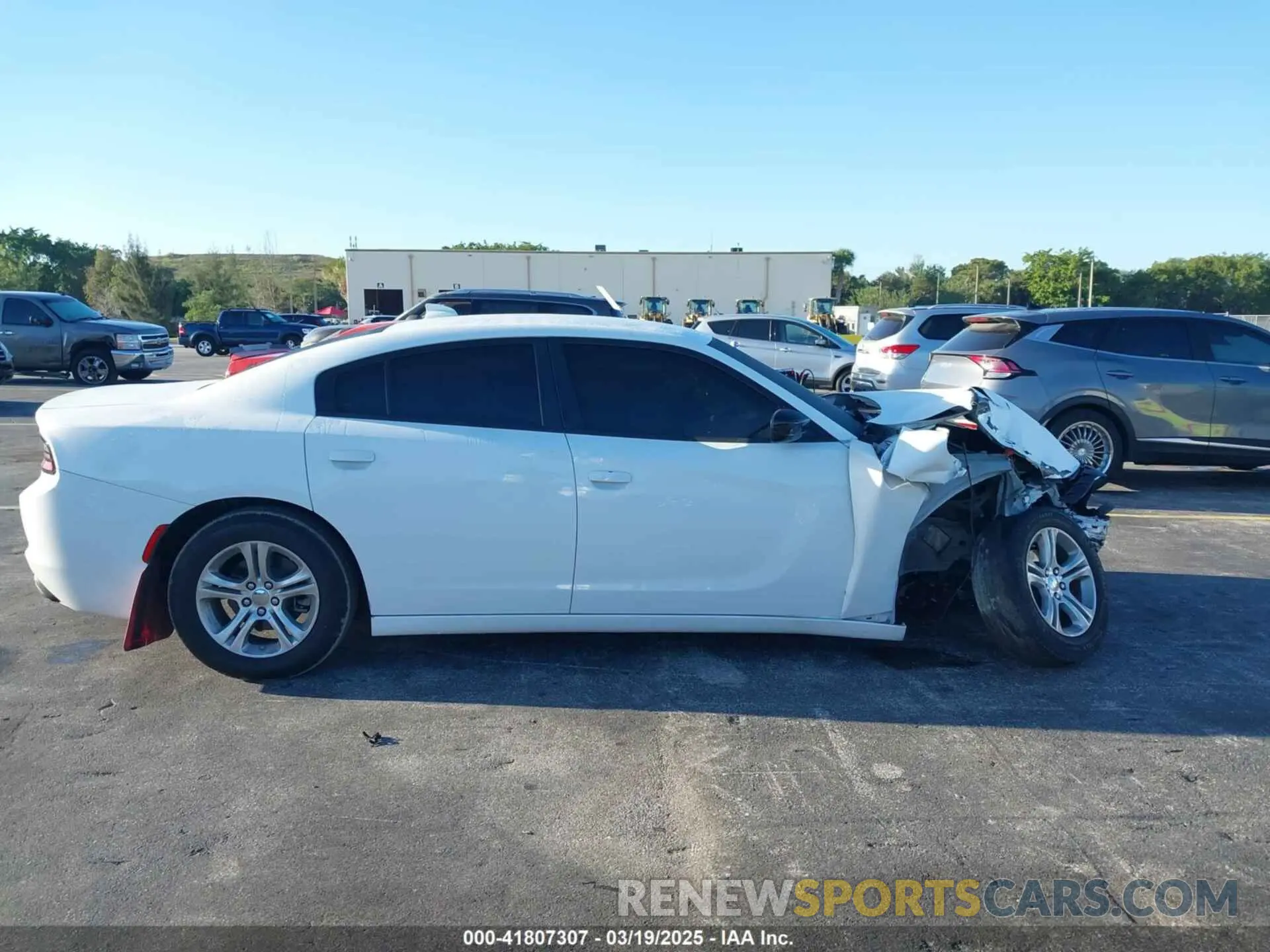 13 Photograph of a damaged car 2C3CDXBG8PH579706 DODGE CHARGER 2023