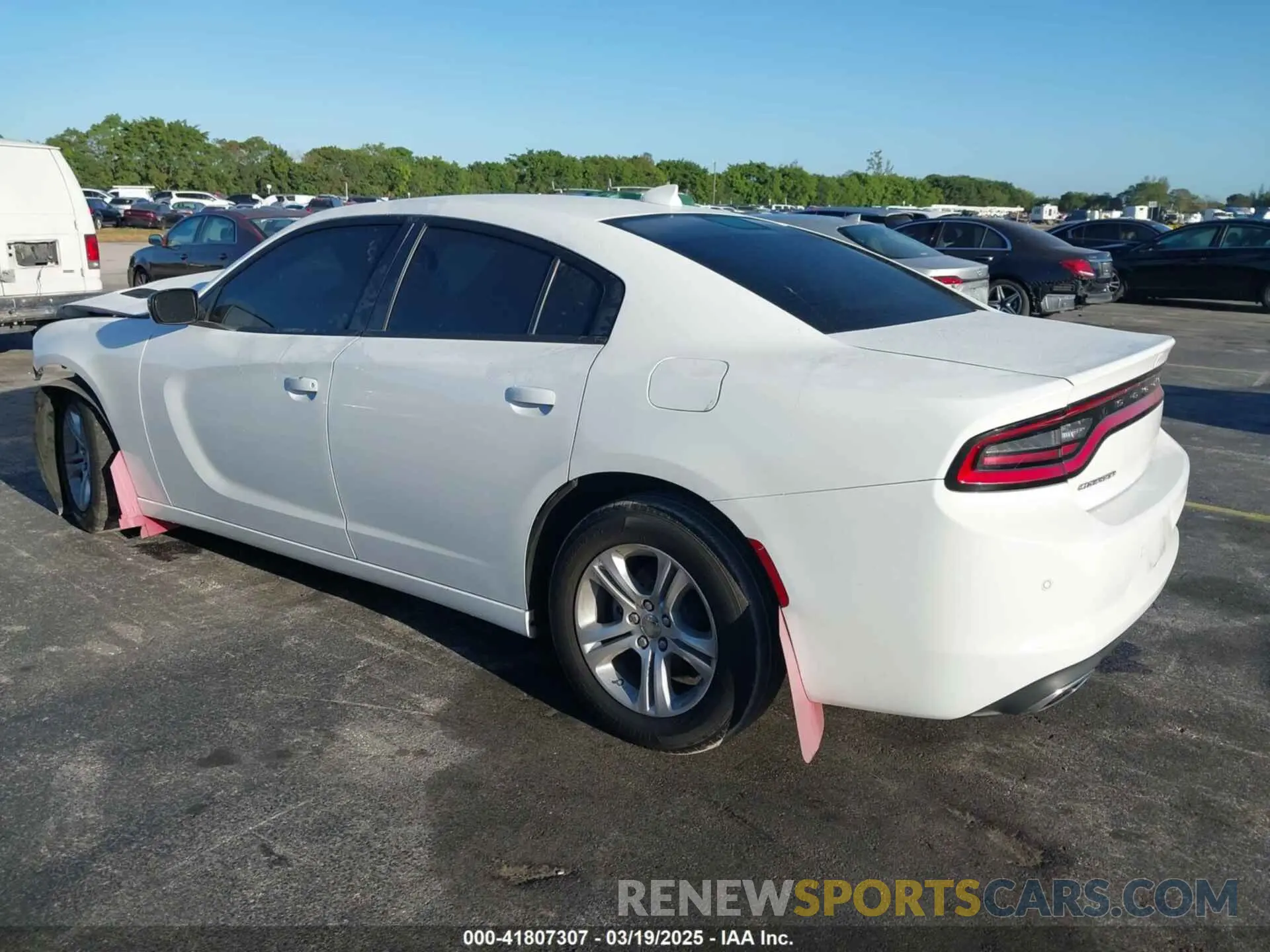 3 Photograph of a damaged car 2C3CDXBG8PH579706 DODGE CHARGER 2023
