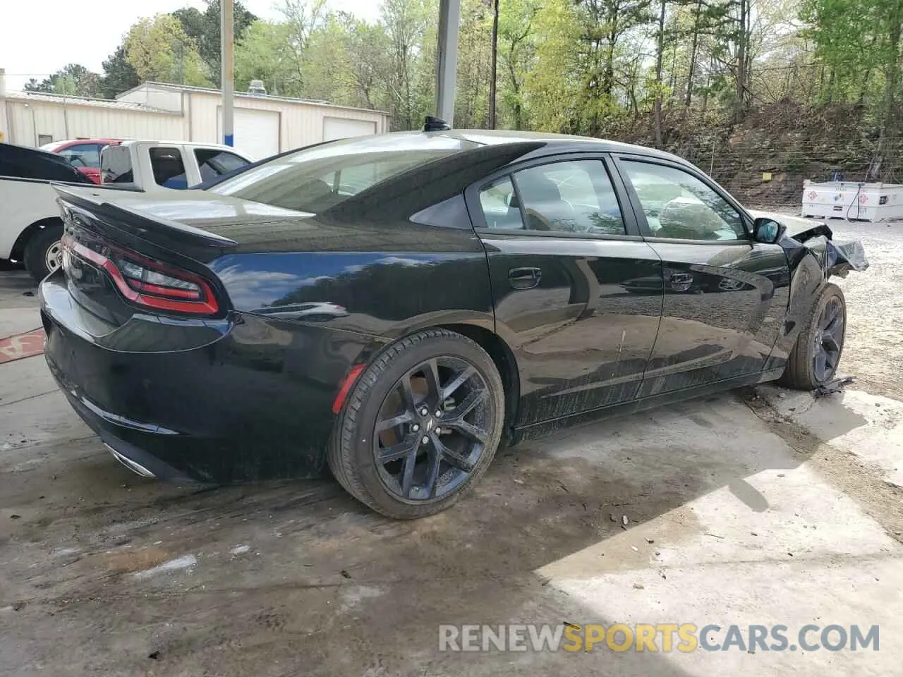 3 Photograph of a damaged car 2C3CDXBG8PH584095 DODGE CHARGER 2023