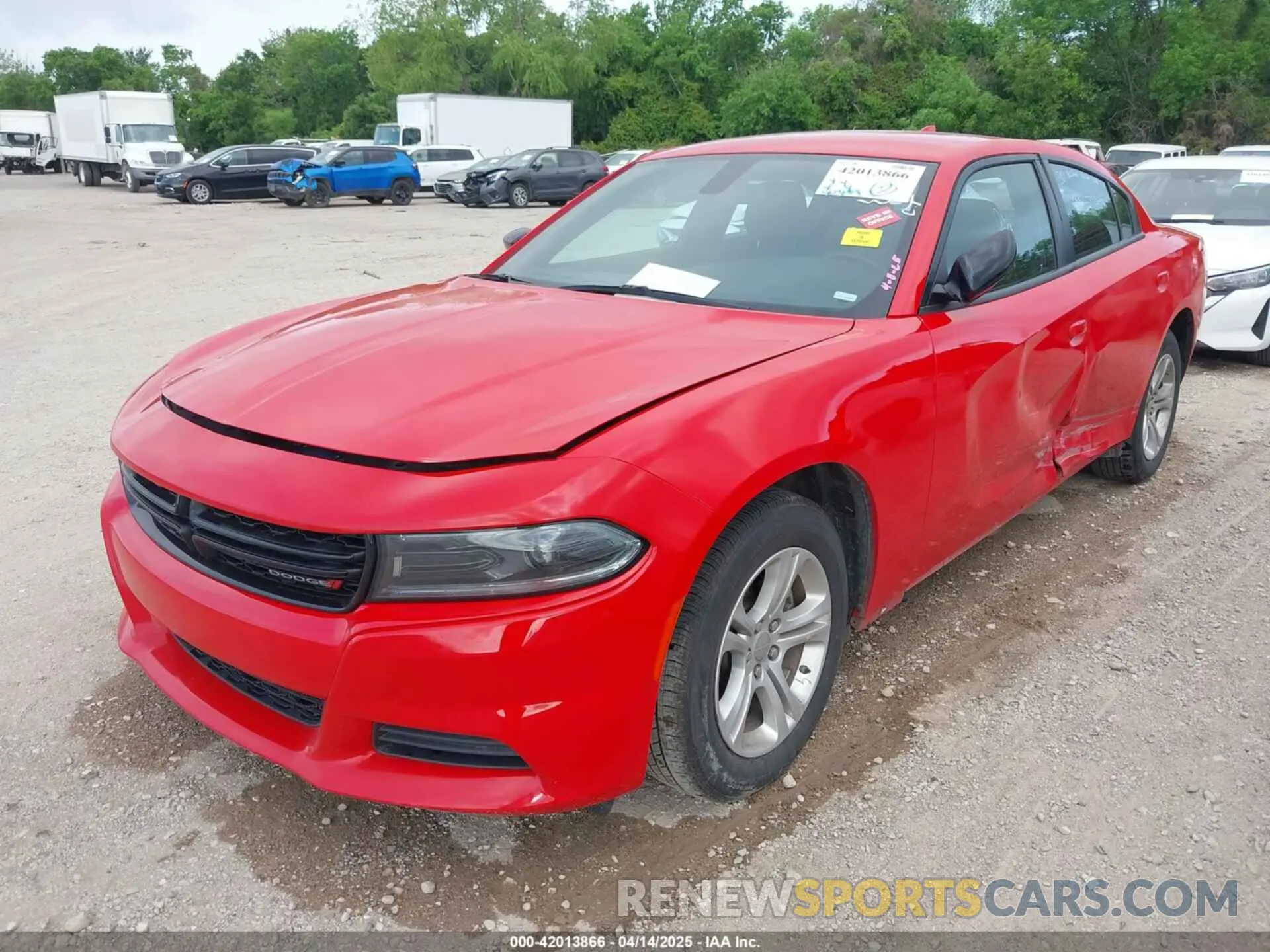 2 Фотография поврежденного автомобиля 2C3CDXBG8PH591628 DODGE CHARGER 2023