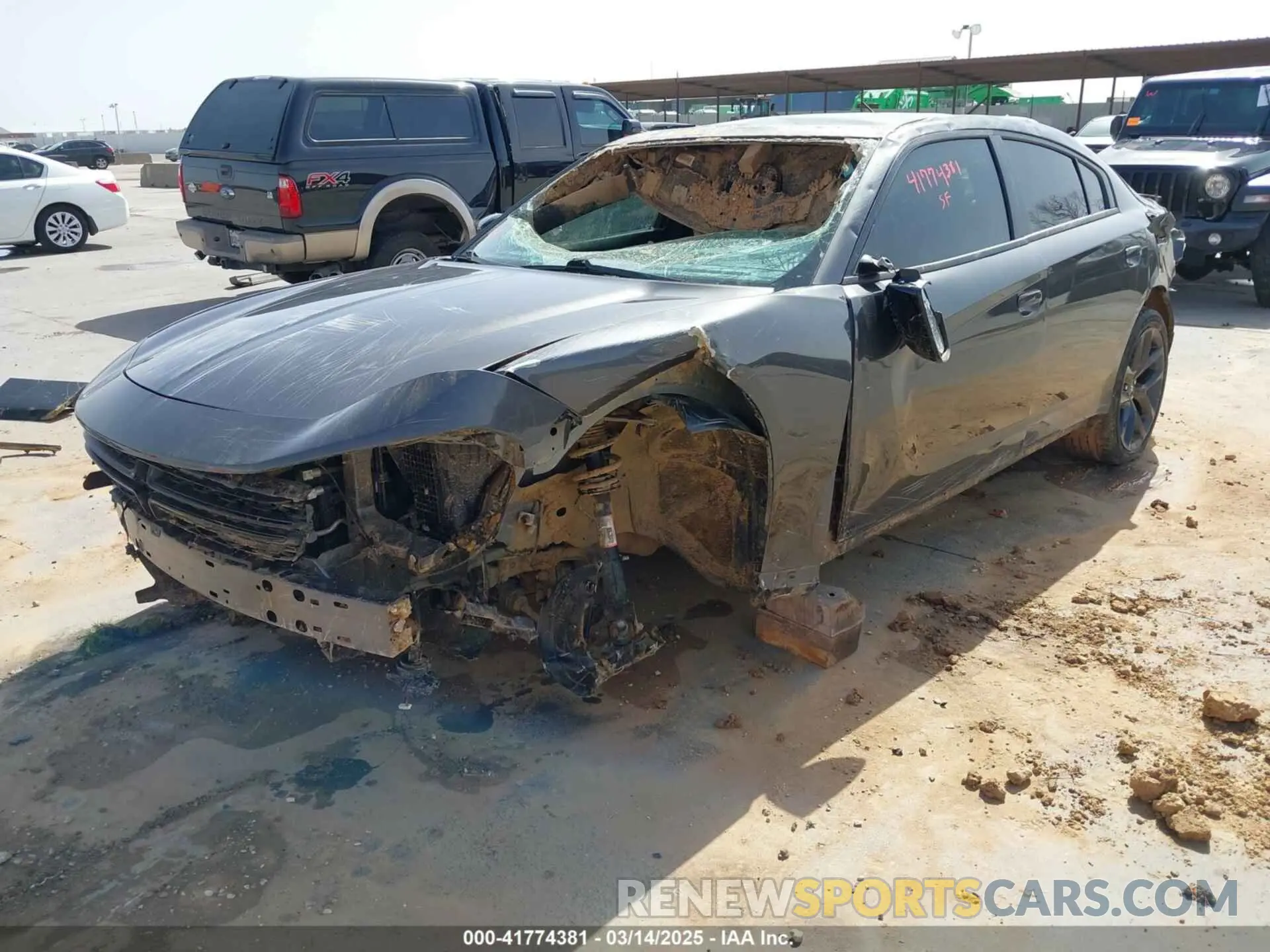 2 Photograph of a damaged car 2C3CDXBG8PH619461 DODGE CHARGER 2023