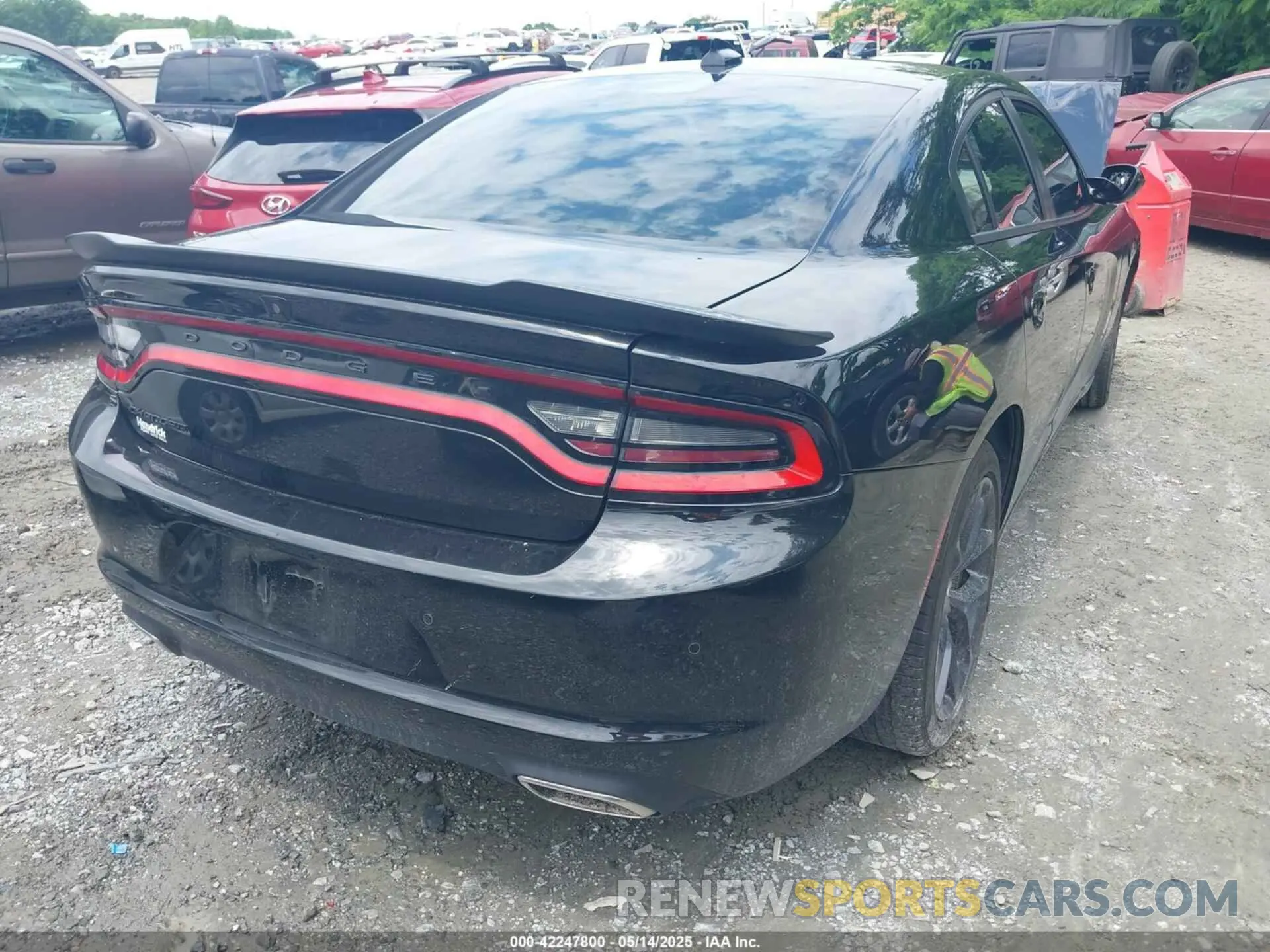 4 Photograph of a damaged car 2C3CDXBG8PH619668 DODGE CHARGER 2023