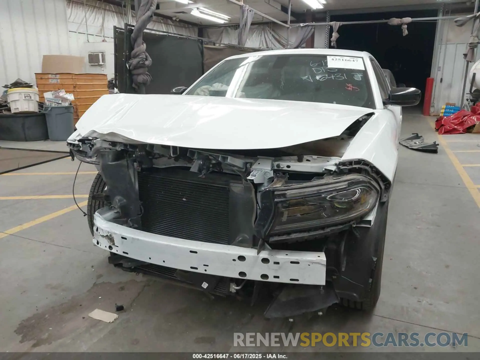6 Photograph of a damaged car 2C3CDXBG8PH656431 DODGE CHARGER 2023
