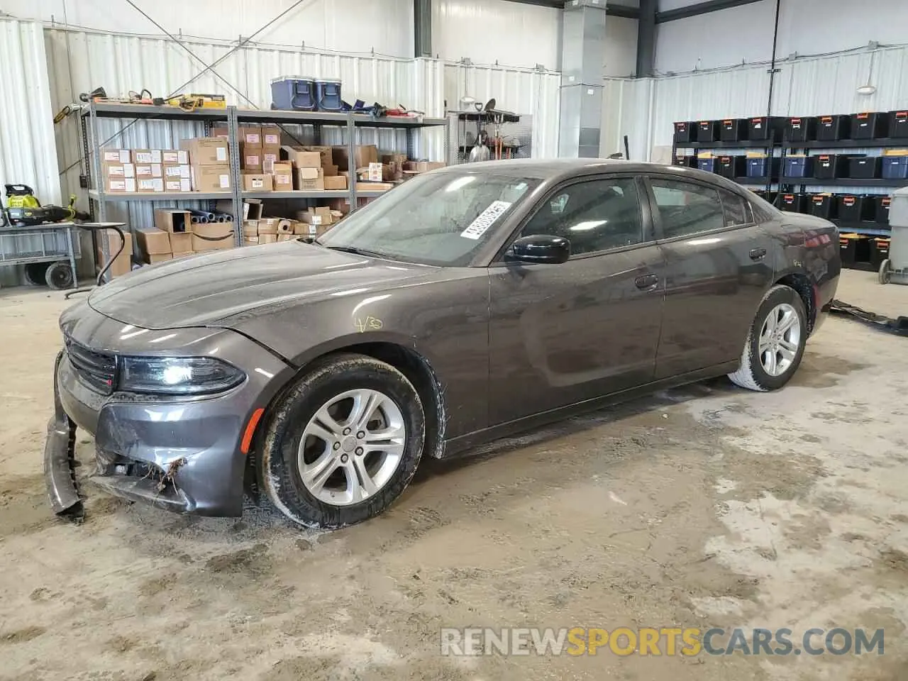 1 Photograph of a damaged car 2C3CDXBG9PH530627 DODGE CHARGER 2023