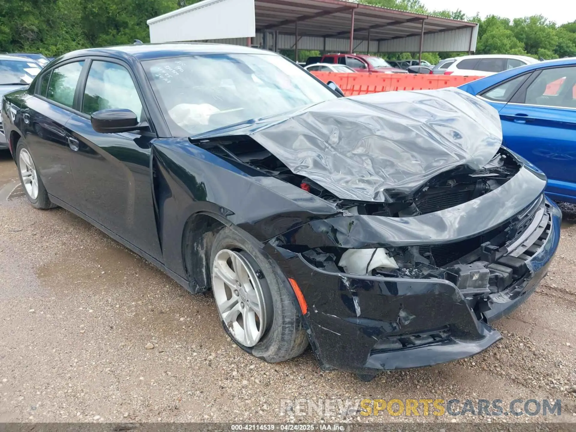 1 Фотография поврежденного автомобиля 2C3CDXBG9PH563787 DODGE CHARGER 2023