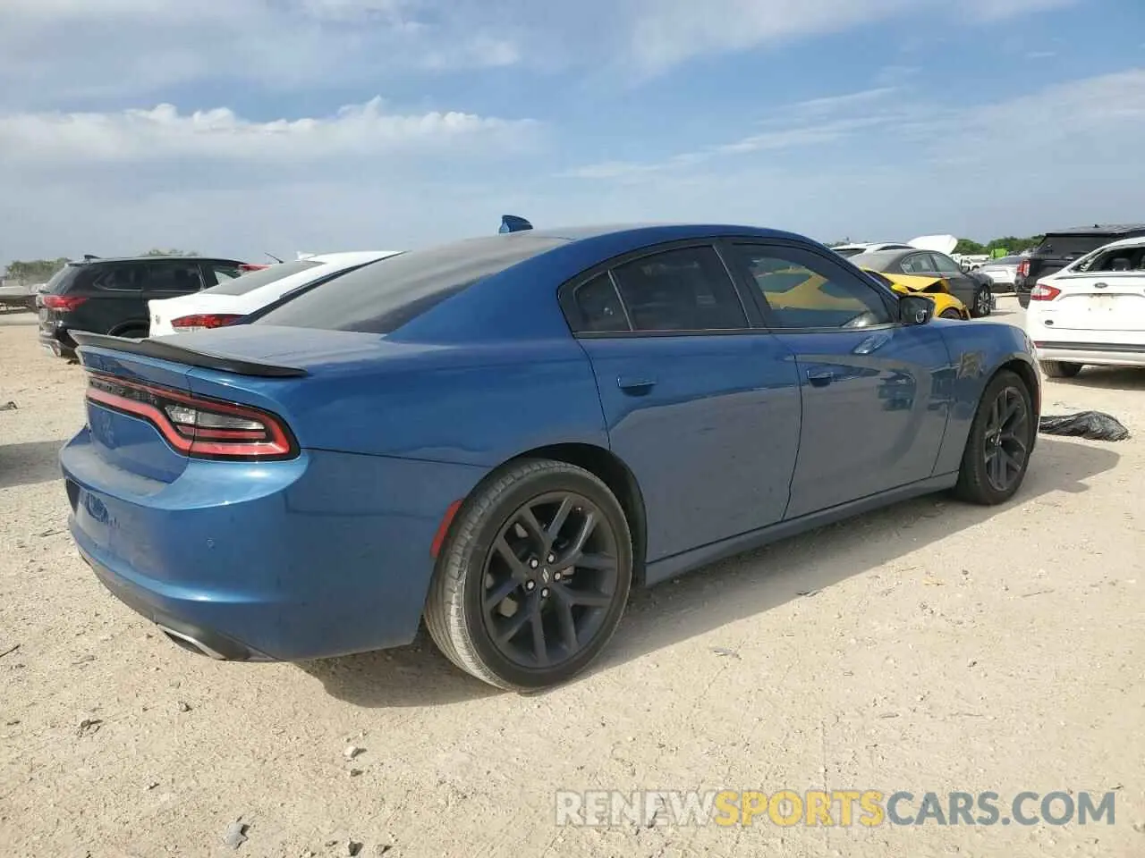 3 Photograph of a damaged car 2C3CDXBG9PH608100 DODGE CHARGER 2023
