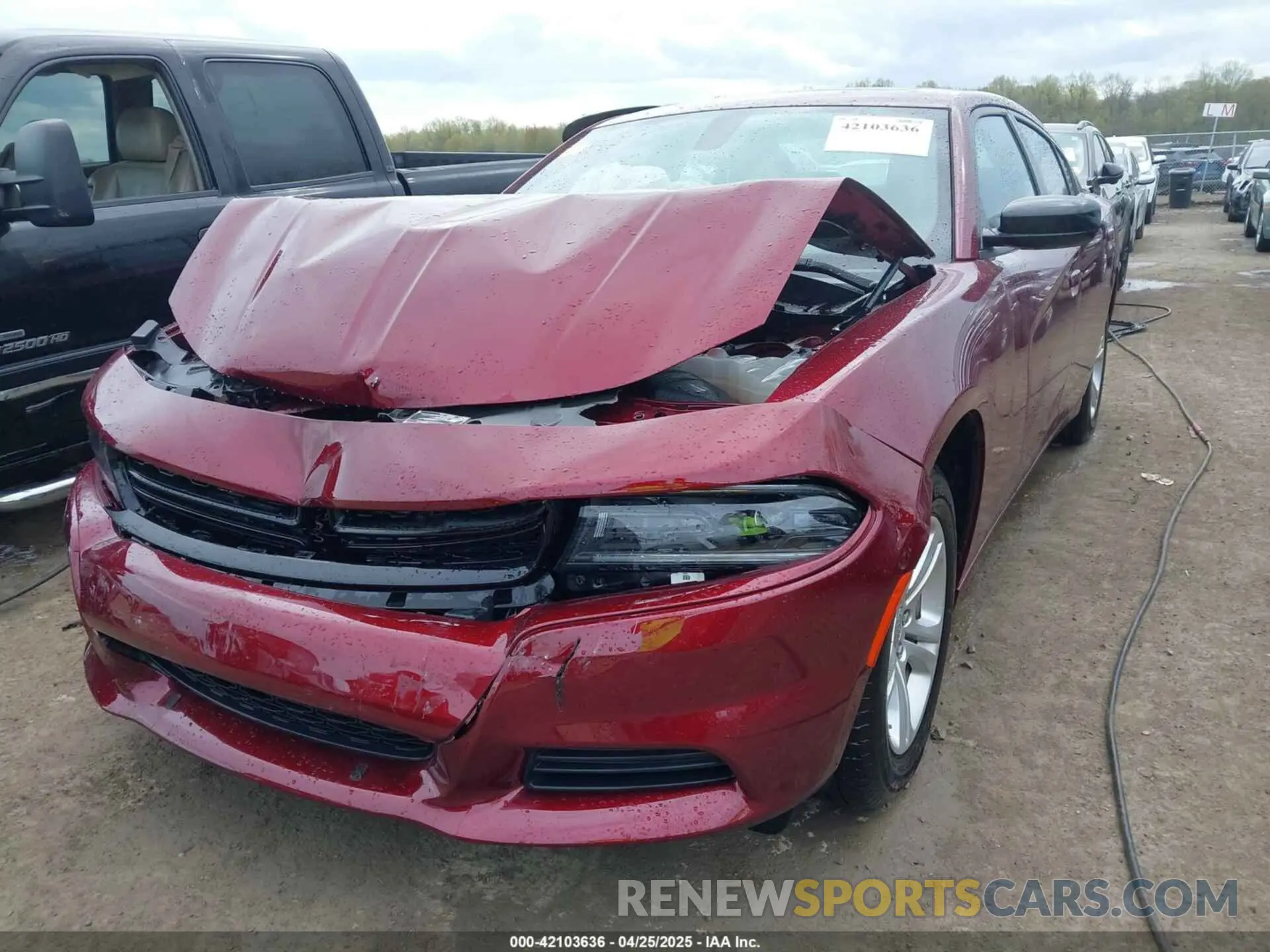 2 Фотография поврежденного автомобиля 2C3CDXBG9PH659726 DODGE CHARGER 2023