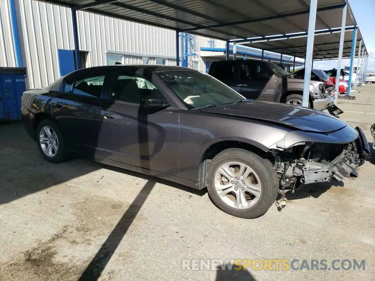 4 Фотография поврежденного автомобиля 2C3CDXBGXPH563992 DODGE CHARGER 2023