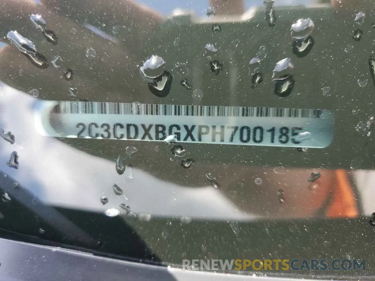 12 Photograph of a damaged car 2C3CDXBGXPH700185 DODGE CHARGER 2023