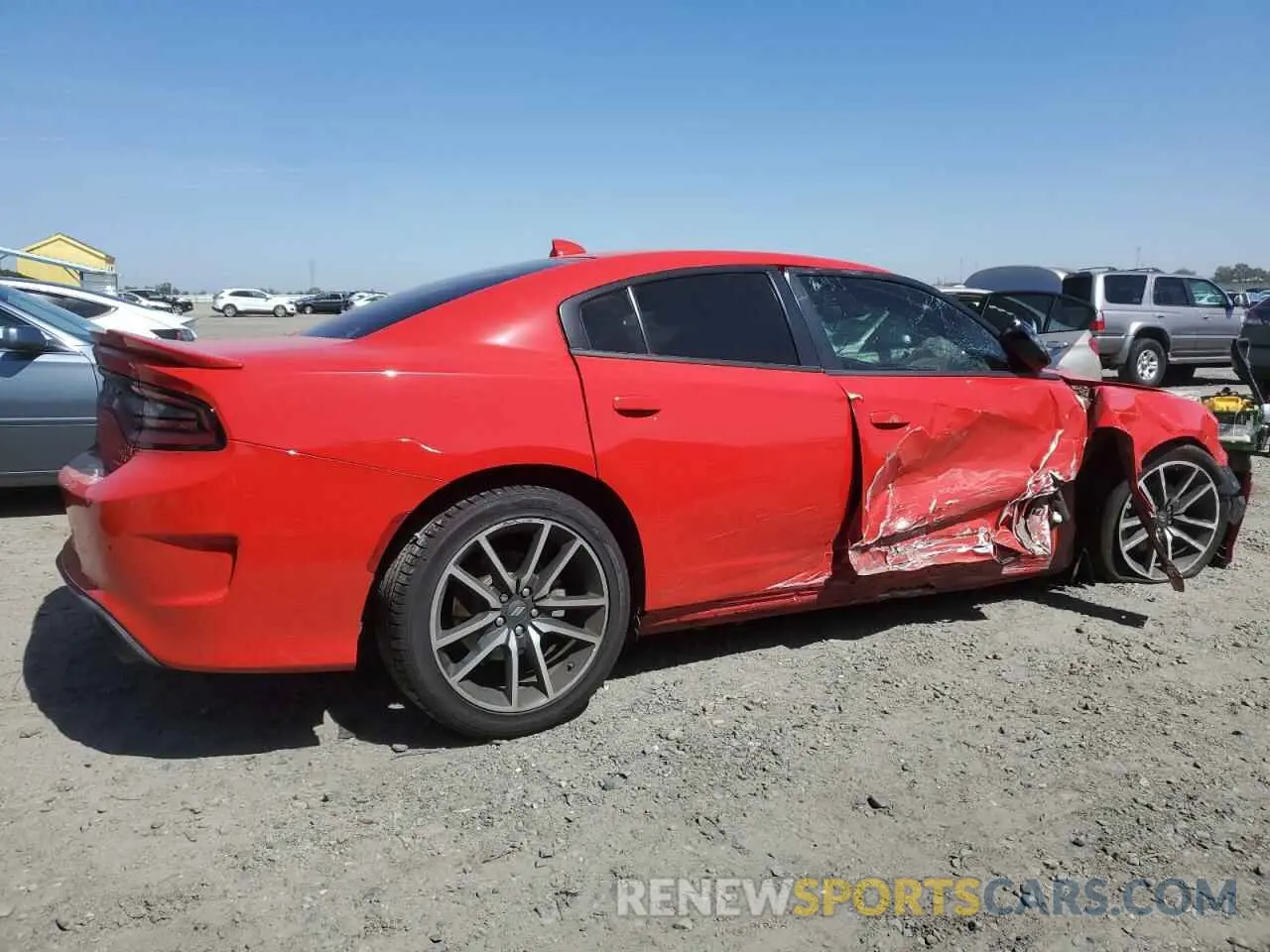 3 Photograph of a damaged car 2C3CDXCT0PH523125 DODGE CHARGER 2023