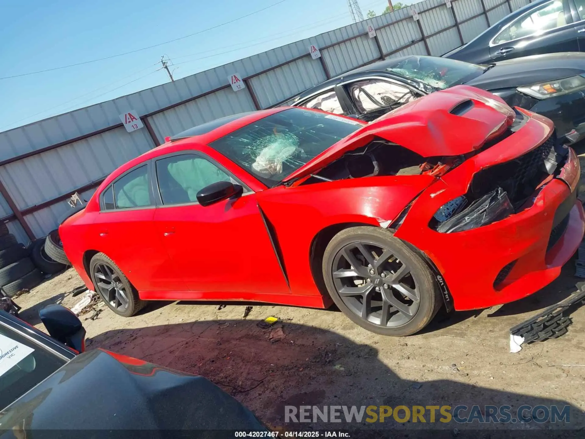 13 Фотография поврежденного автомобиля 2C3CDXCT0PH608515 DODGE CHARGER 2023