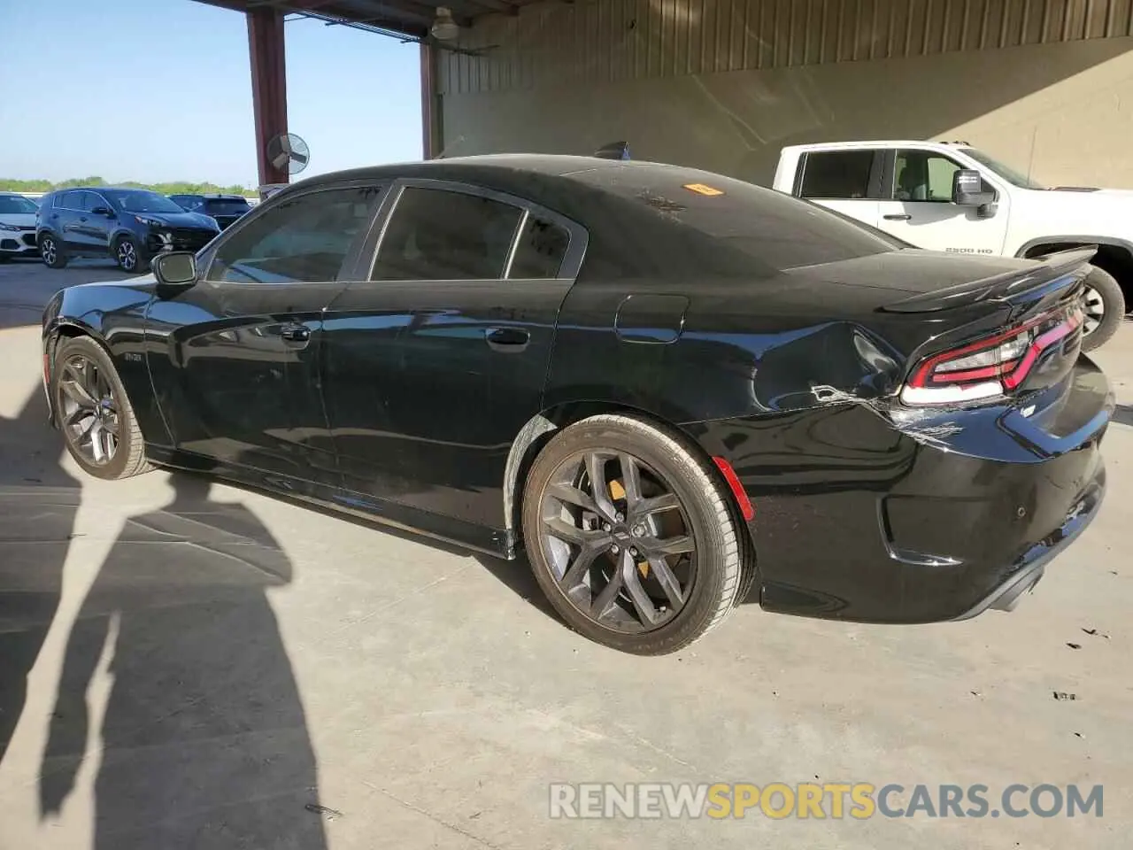 2 Фотография поврежденного автомобиля 2C3CDXCT0PH699320 DODGE CHARGER 2023