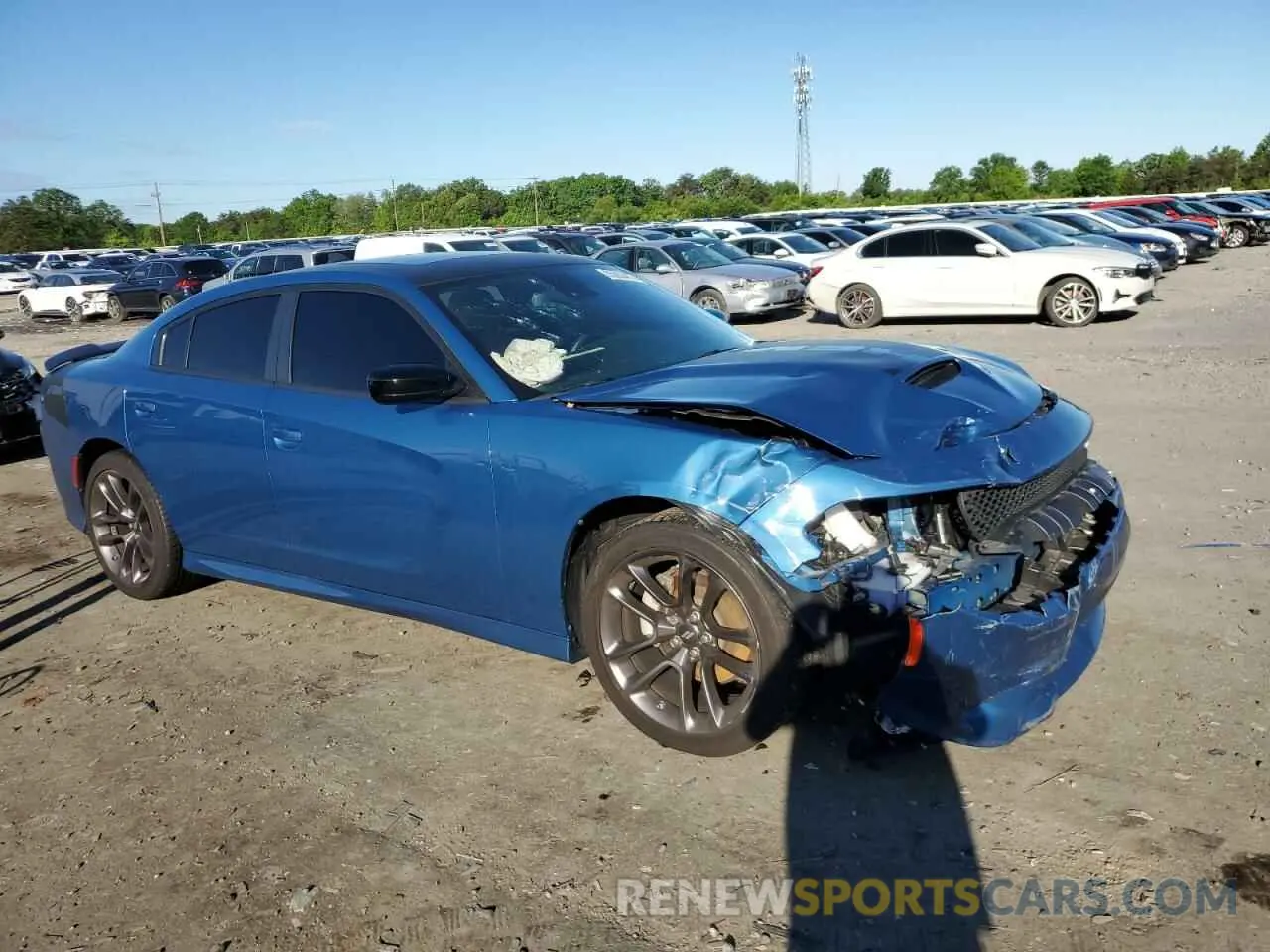 4 Photograph of a damaged car 2C3CDXCT1PH569157 DODGE CHARGER 2023