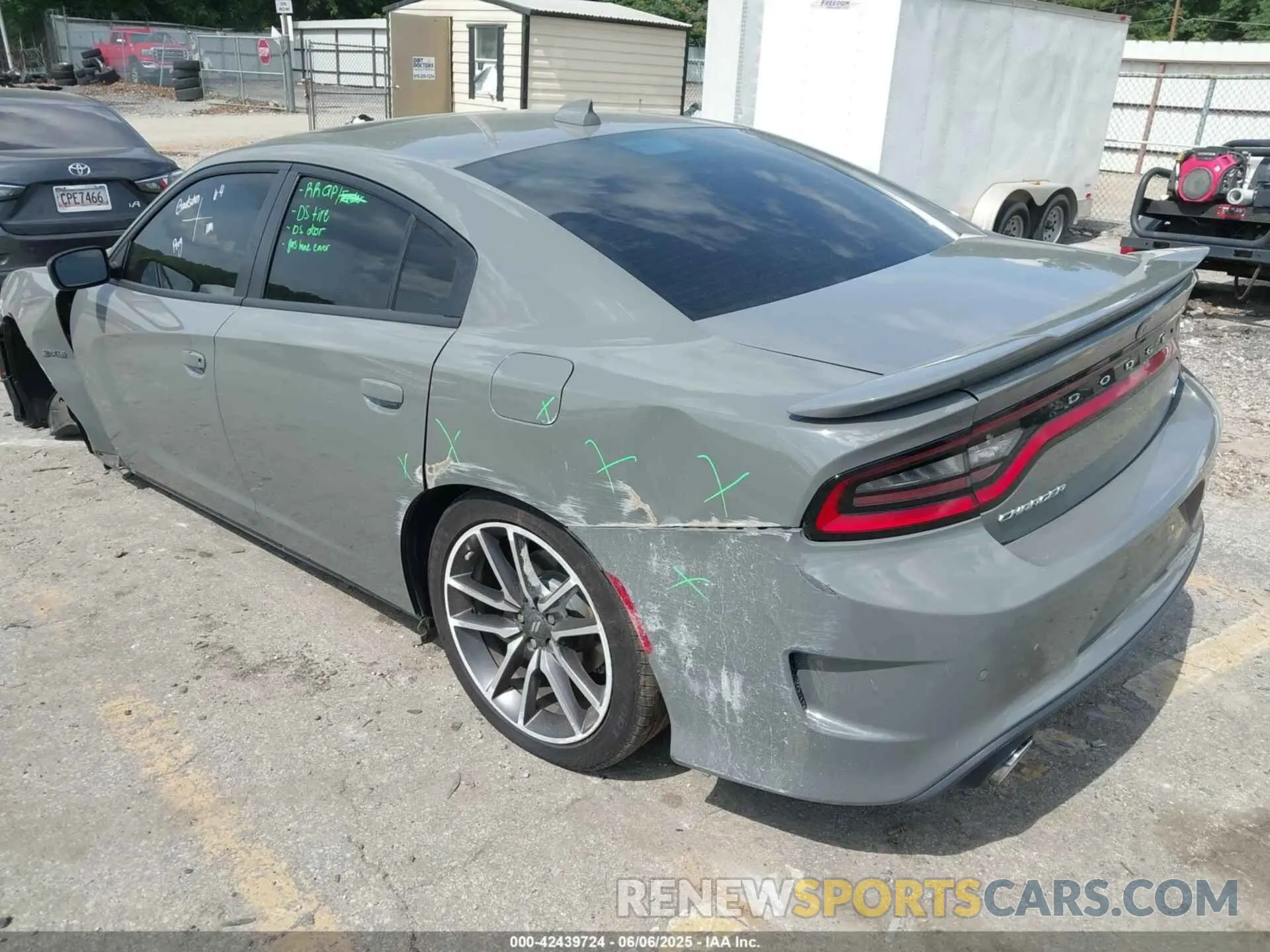 3 Photograph of a damaged car 2C3CDXCT1PH700927 DODGE CHARGER 2023