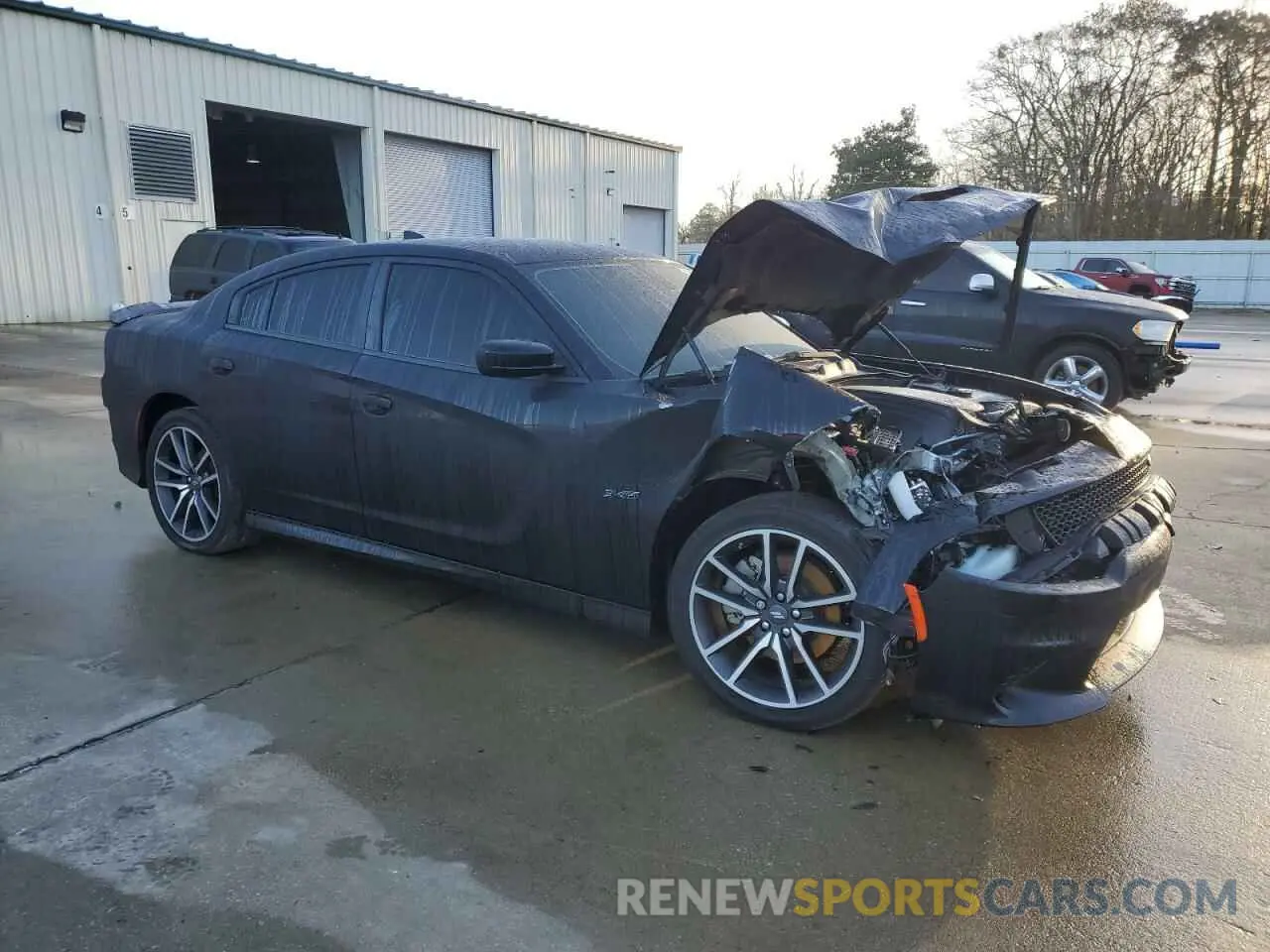 4 Photograph of a damaged car 2C3CDXCT1PH708719 DODGE CHARGER 2023