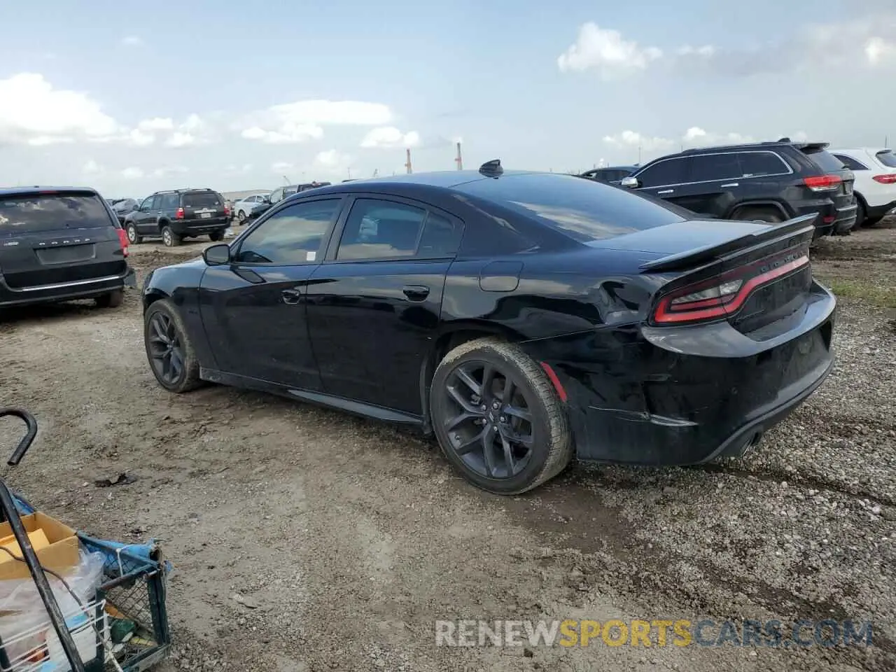 2 Photograph of a damaged car 2C3CDXCT2PH589207 DODGE CHARGER 2023