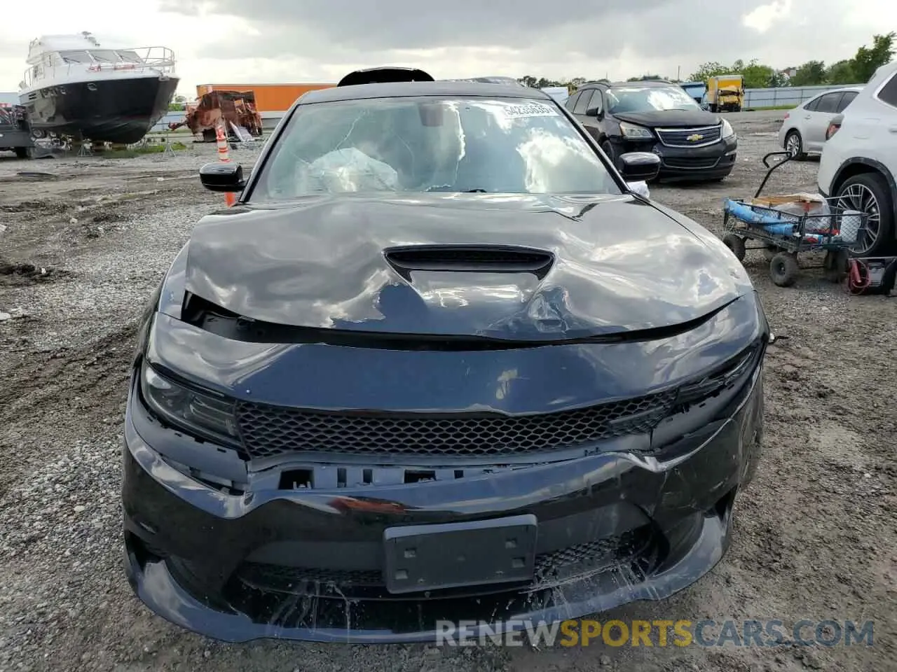 5 Photograph of a damaged car 2C3CDXCT2PH589207 DODGE CHARGER 2023