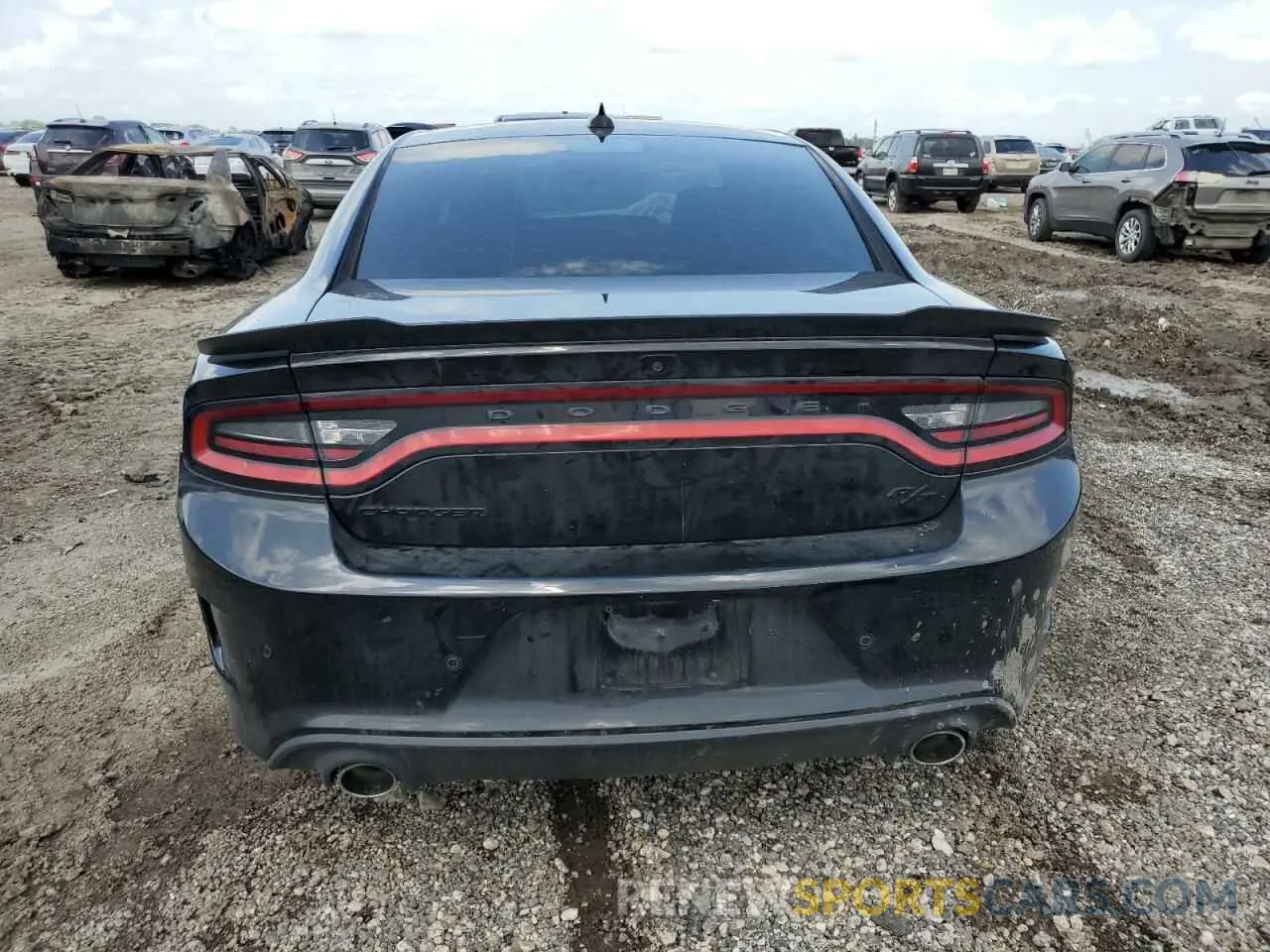 6 Photograph of a damaged car 2C3CDXCT2PH589207 DODGE CHARGER 2023