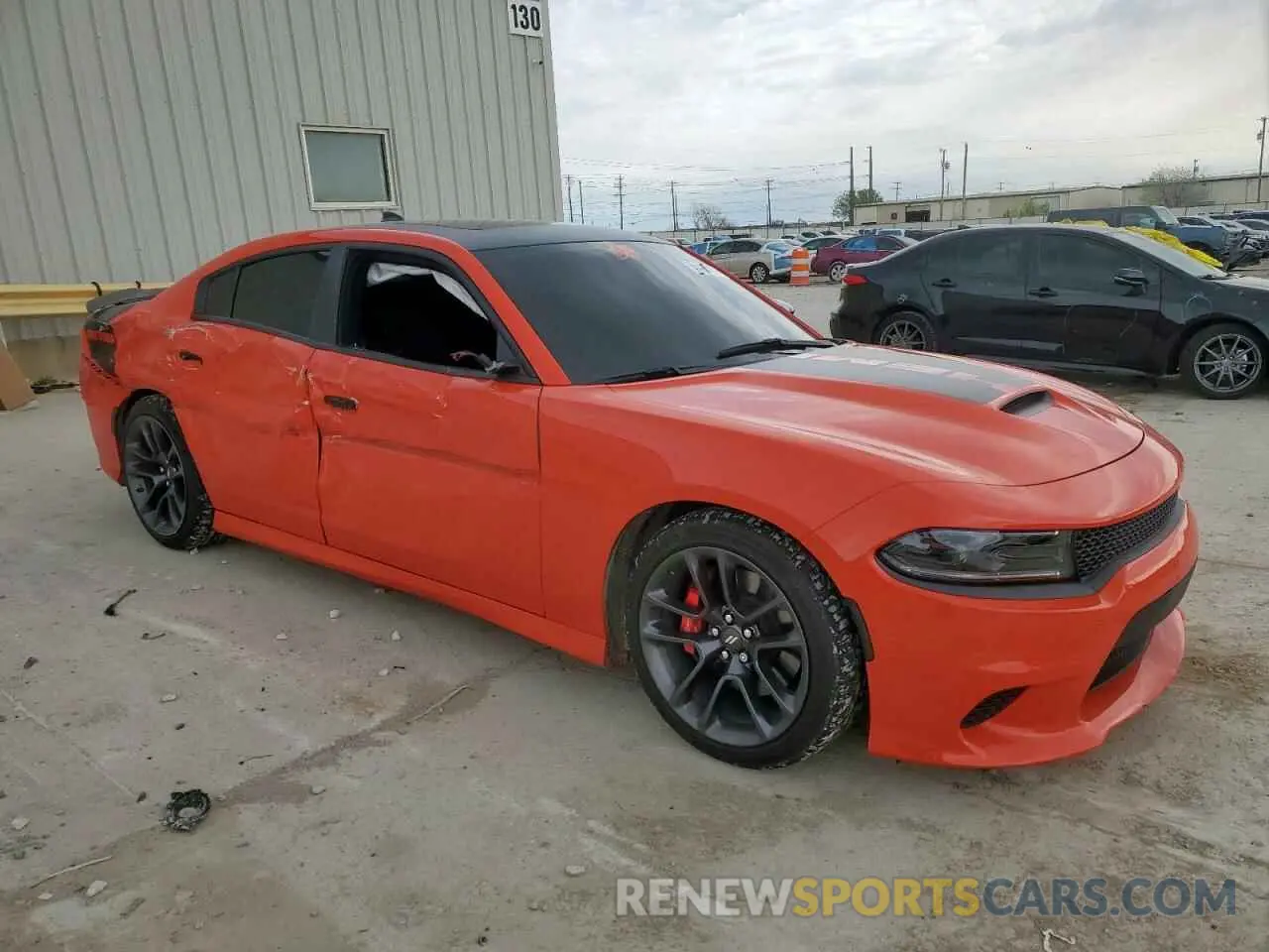4 Фотография поврежденного автомобиля 2C3CDXCT3PH607715 DODGE CHARGER 2023