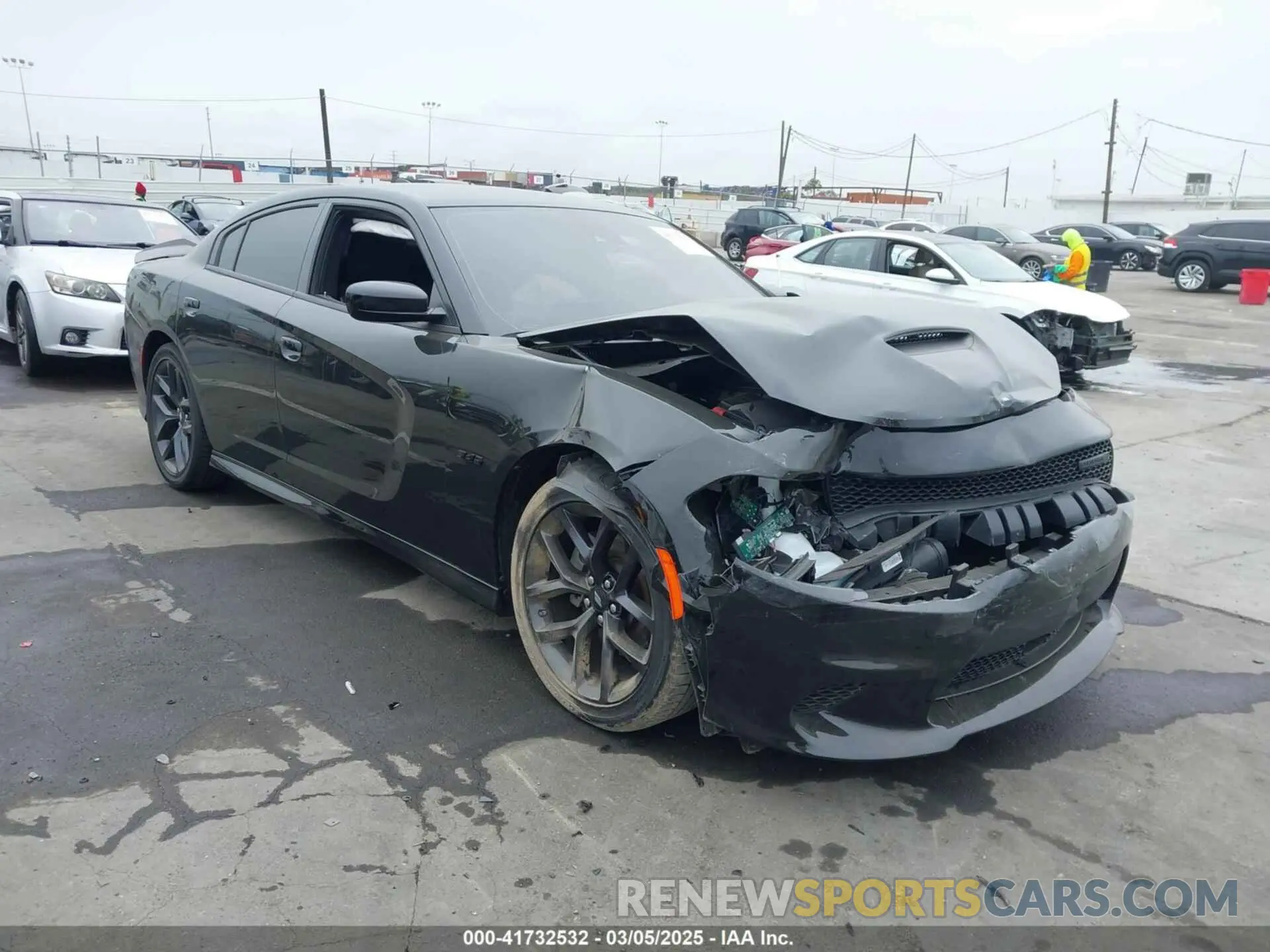 1 Фотография поврежденного автомобиля 2C3CDXCT3PH687565 DODGE CHARGER 2023