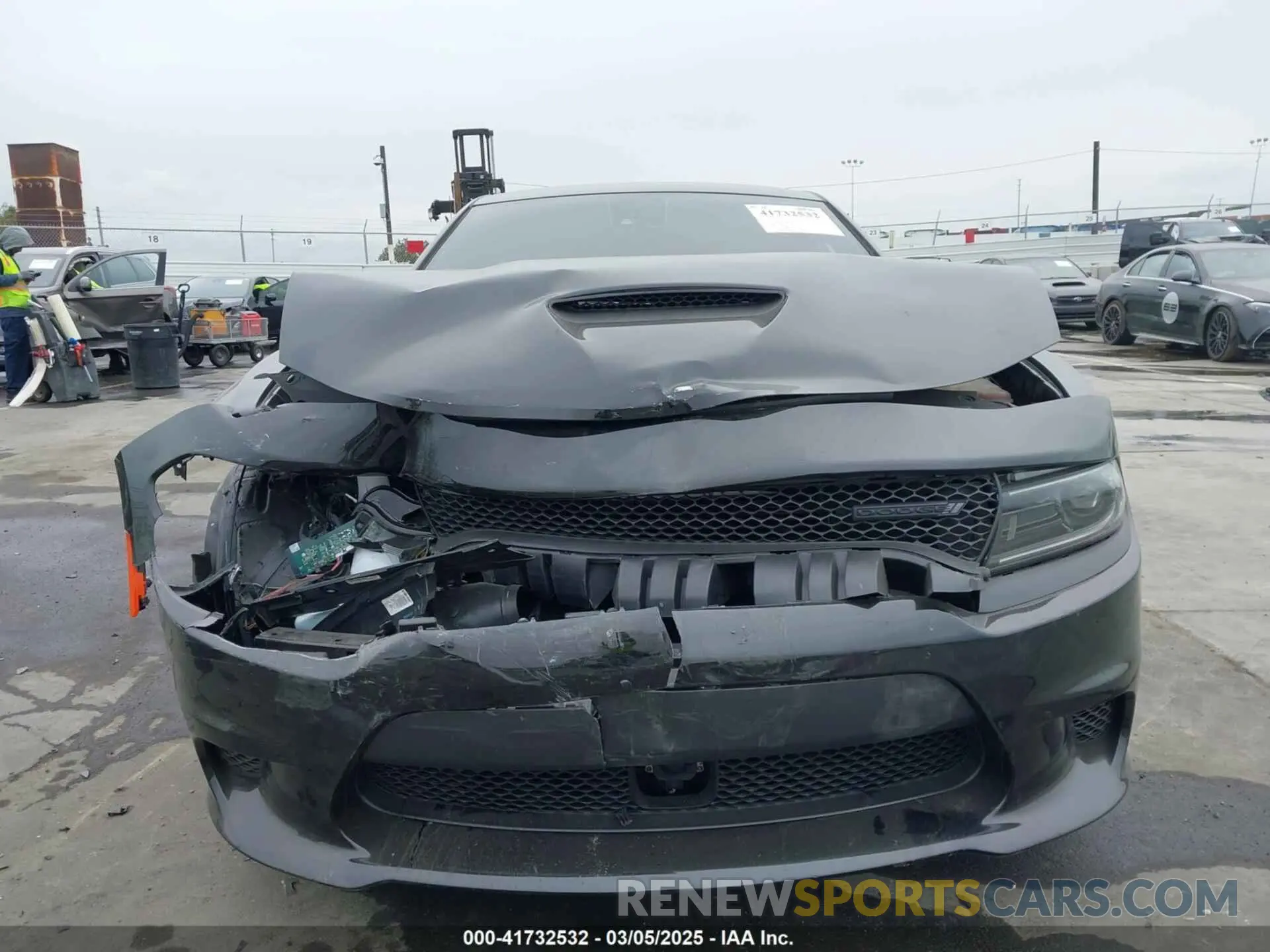 11 Фотография поврежденного автомобиля 2C3CDXCT3PH687565 DODGE CHARGER 2023