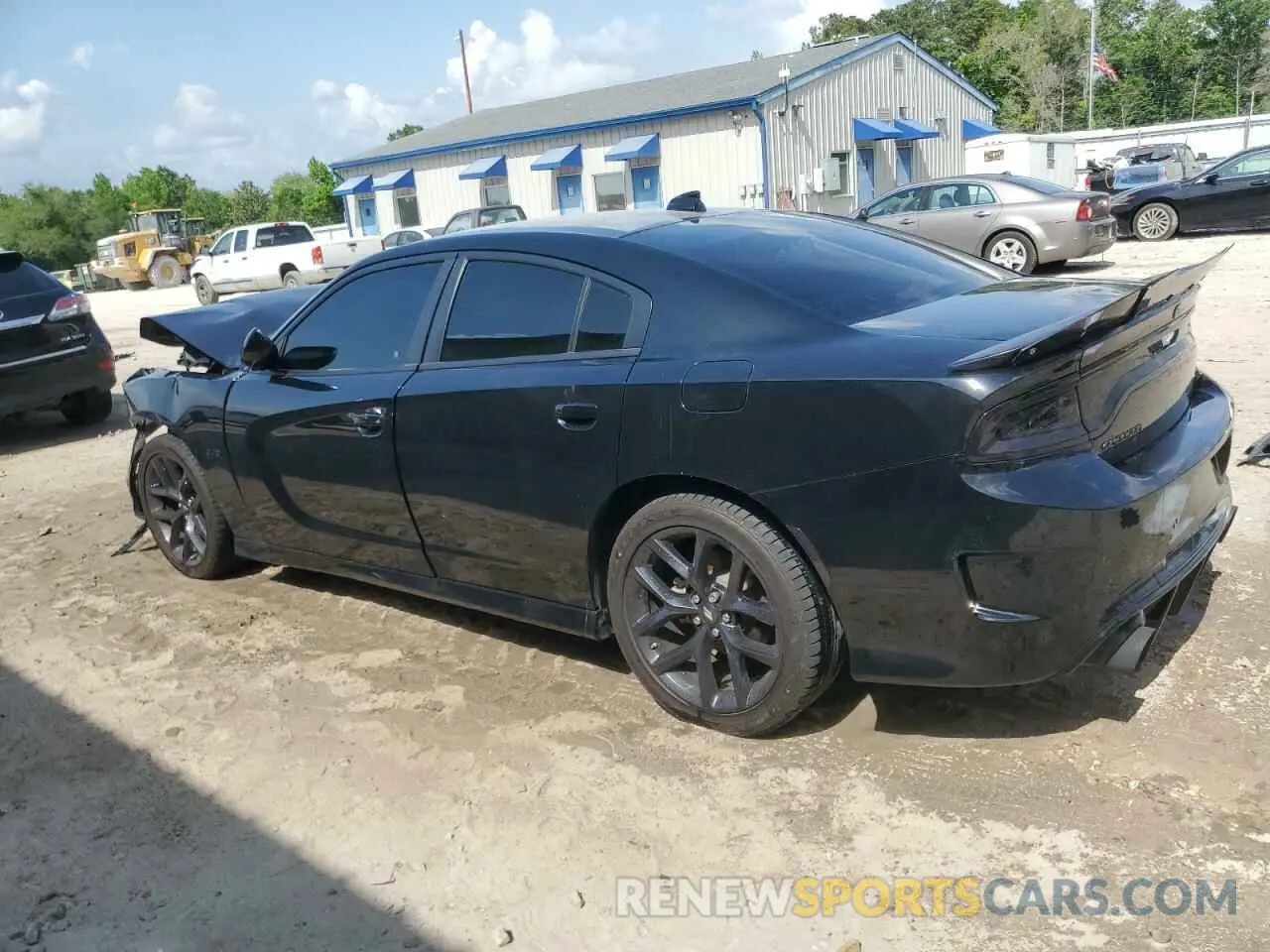 2 Photograph of a damaged car 2C3CDXCT4PH532037 DODGE CHARGER 2023