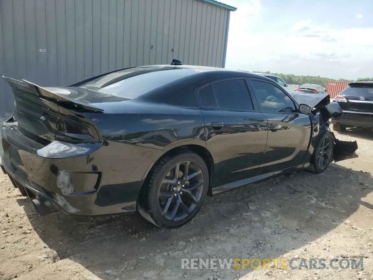 3 Photograph of a damaged car 2C3CDXCT4PH532037 DODGE CHARGER 2023