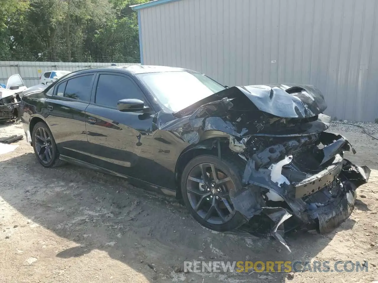 4 Photograph of a damaged car 2C3CDXCT4PH532037 DODGE CHARGER 2023