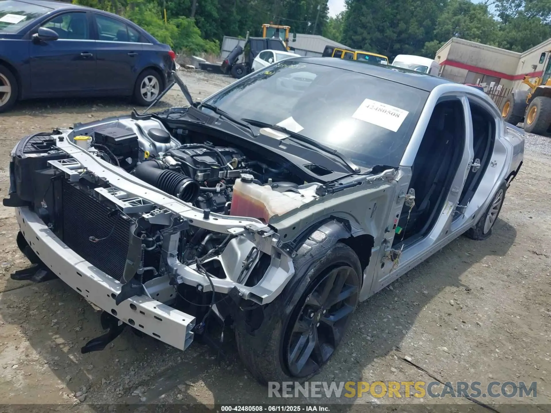 2 Photograph of a damaged car 2C3CDXCT5PH536145 DODGE CHARGER 2023