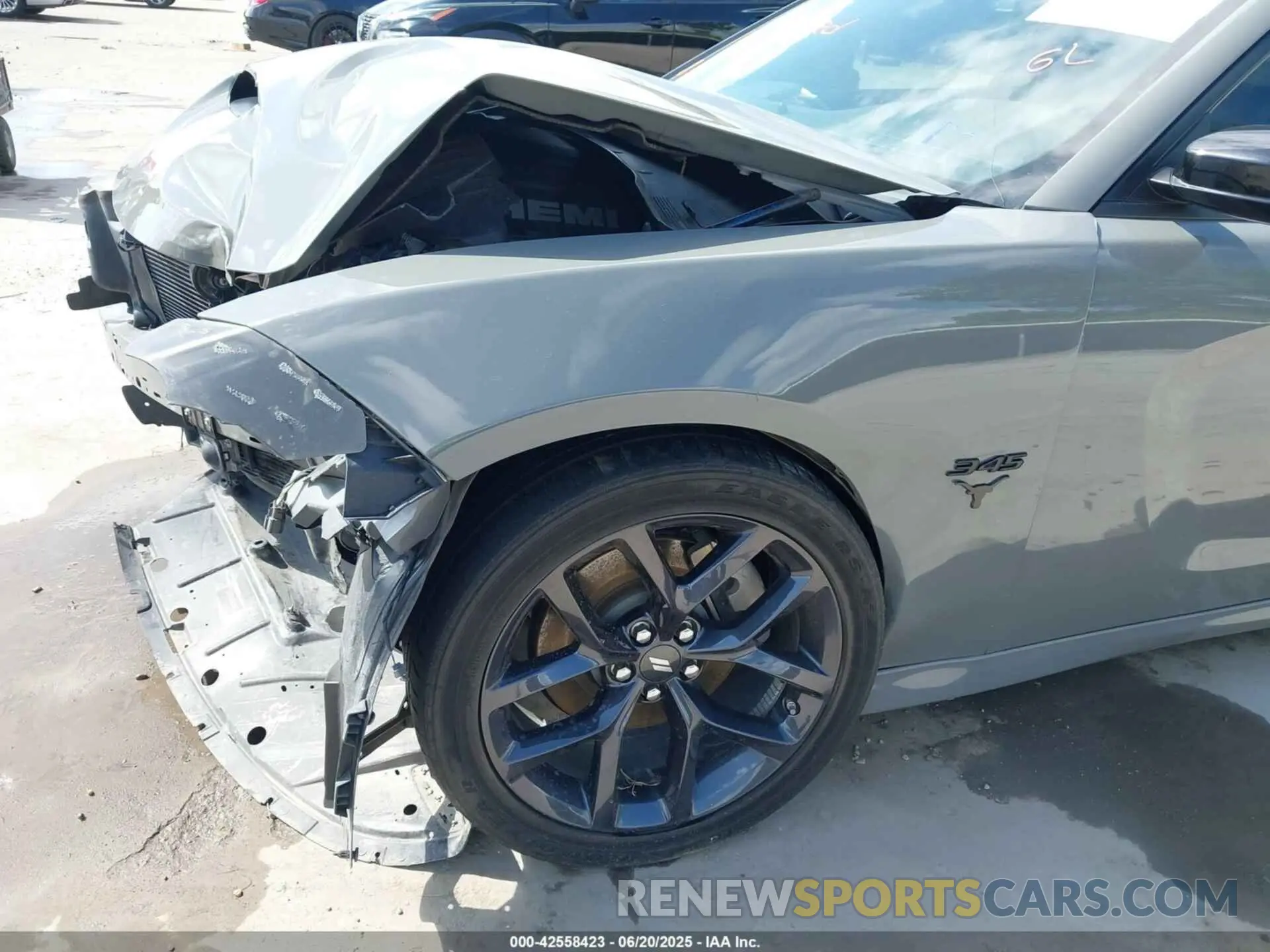 22 Photograph of a damaged car 2C3CDXCT5PH572045 DODGE CHARGER 2023