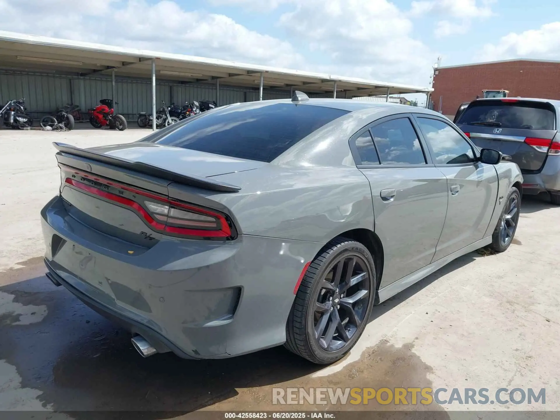 4 Photograph of a damaged car 2C3CDXCT5PH572045 DODGE CHARGER 2023