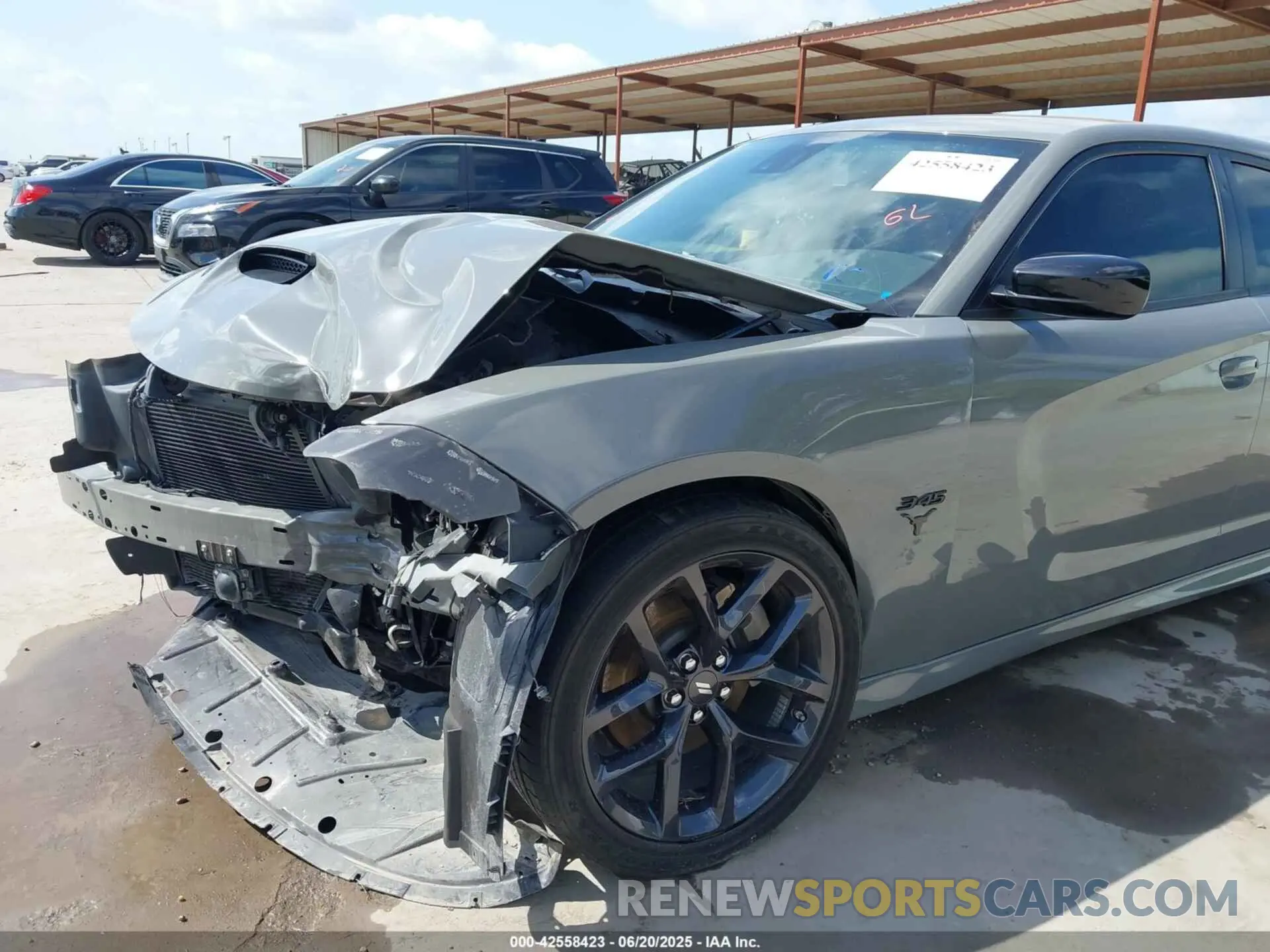 6 Photograph of a damaged car 2C3CDXCT5PH572045 DODGE CHARGER 2023