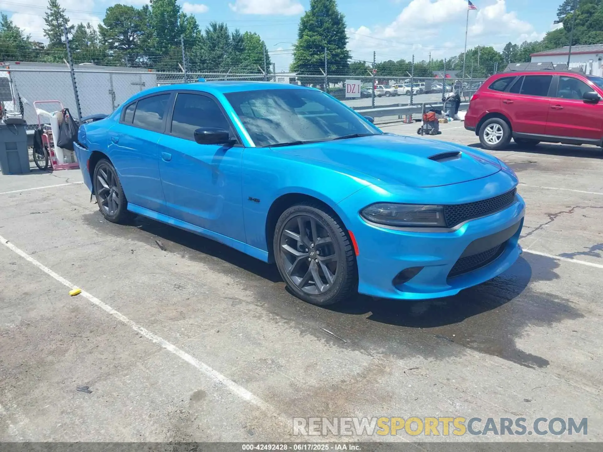 1 Photograph of a damaged car 2C3CDXCT5PH608543 DODGE CHARGER 2023