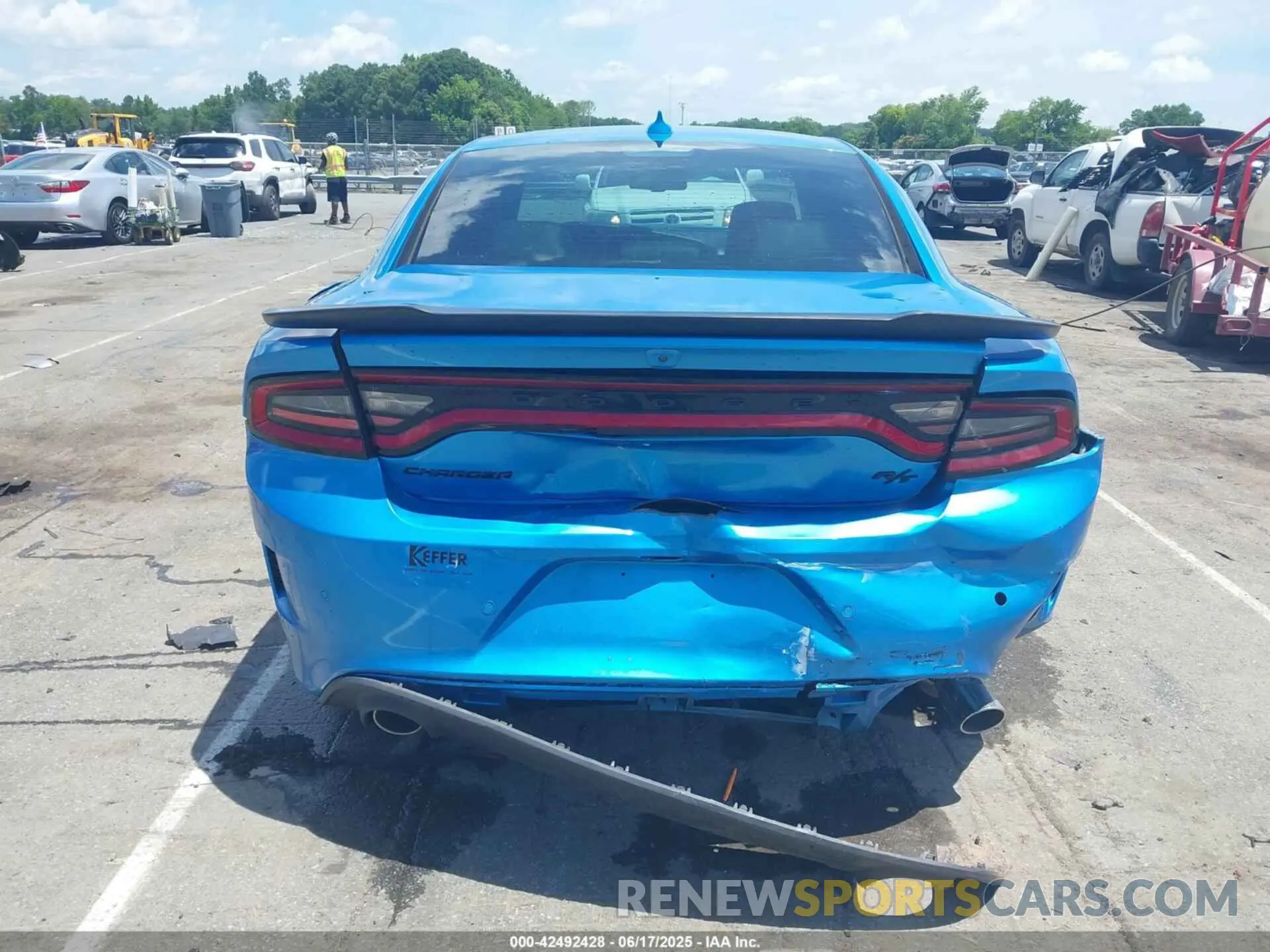 16 Photograph of a damaged car 2C3CDXCT5PH608543 DODGE CHARGER 2023